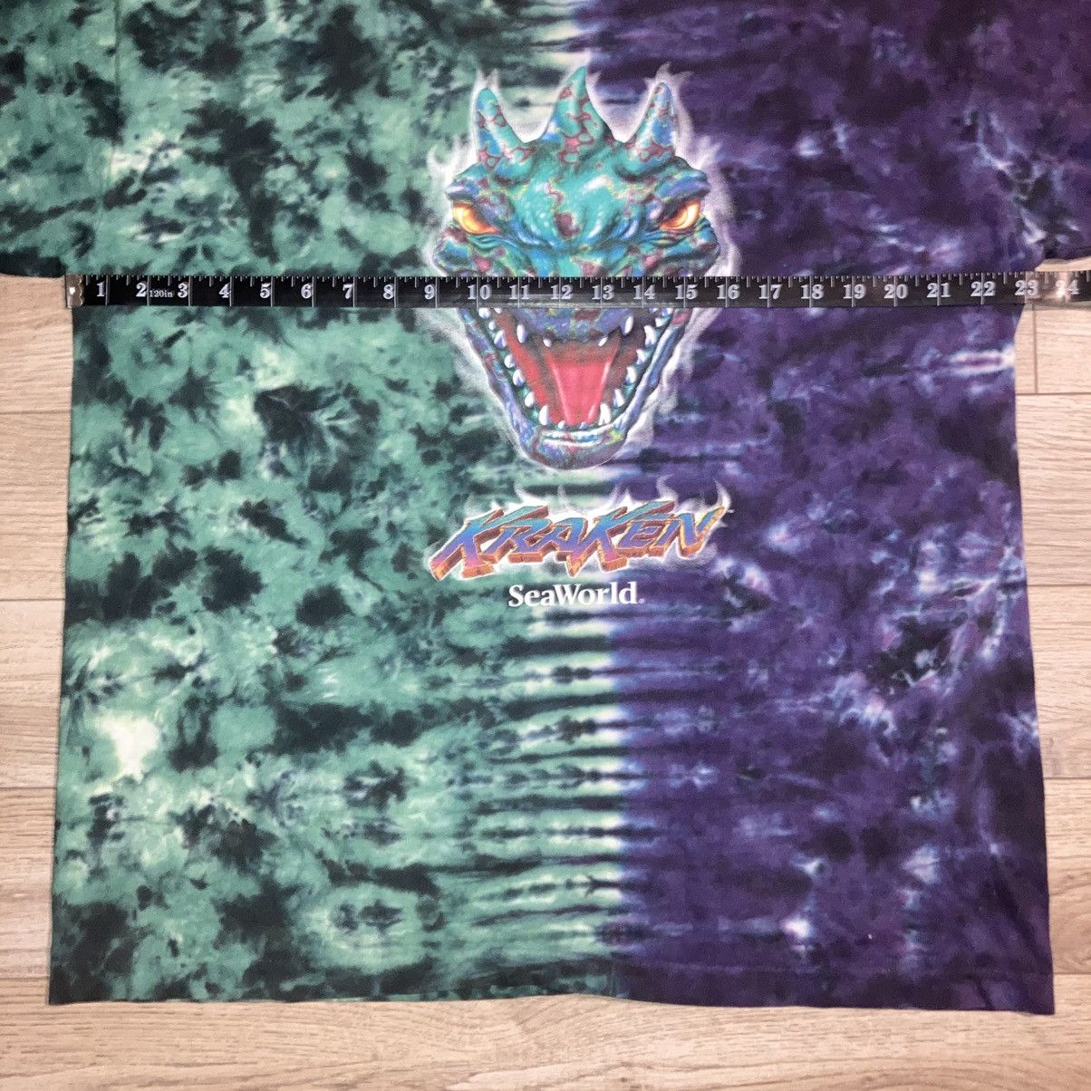 Other Vintage 90s Seaworld Kraken Rollercoaster tee Size US XL / EU 56 / 4 - 6 Thumbnail