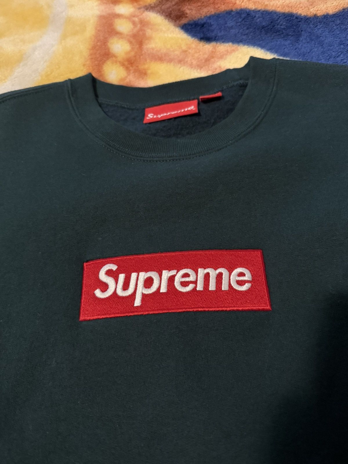 Supreme Supreme box logo crewneck size SMALL | Grailed 
