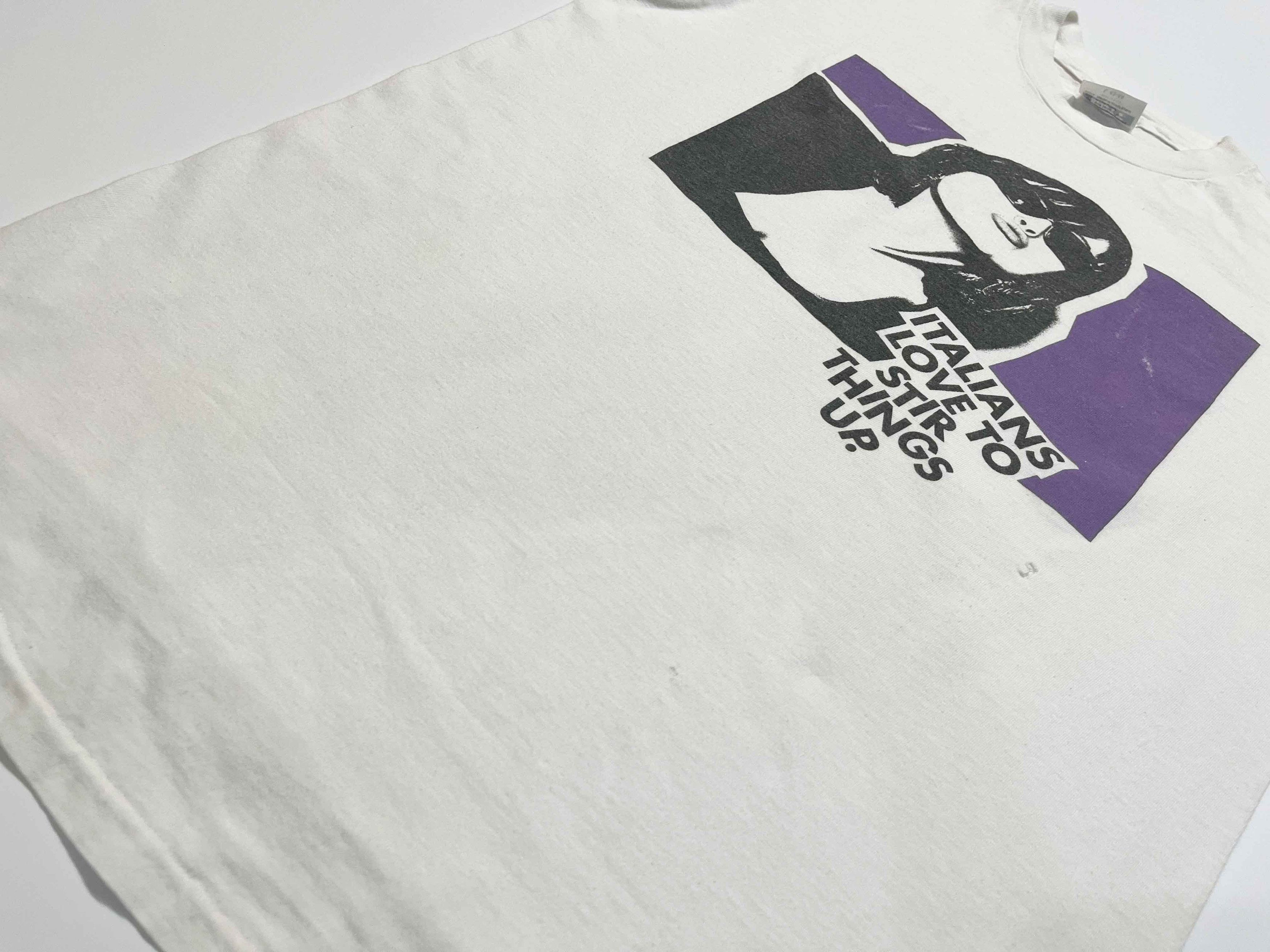 Hanes Vintage Galliano Hot Shot Italians T-Shirt Size US L / EU 52-54 / 3 - 9 Thumbnail