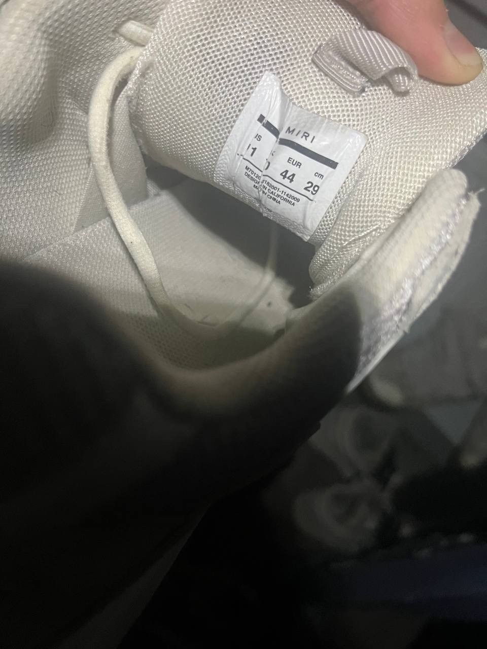 Amiri AMIRI BONE RUNNER cream Size US 10 / EU 43 - 5 Thumbnail