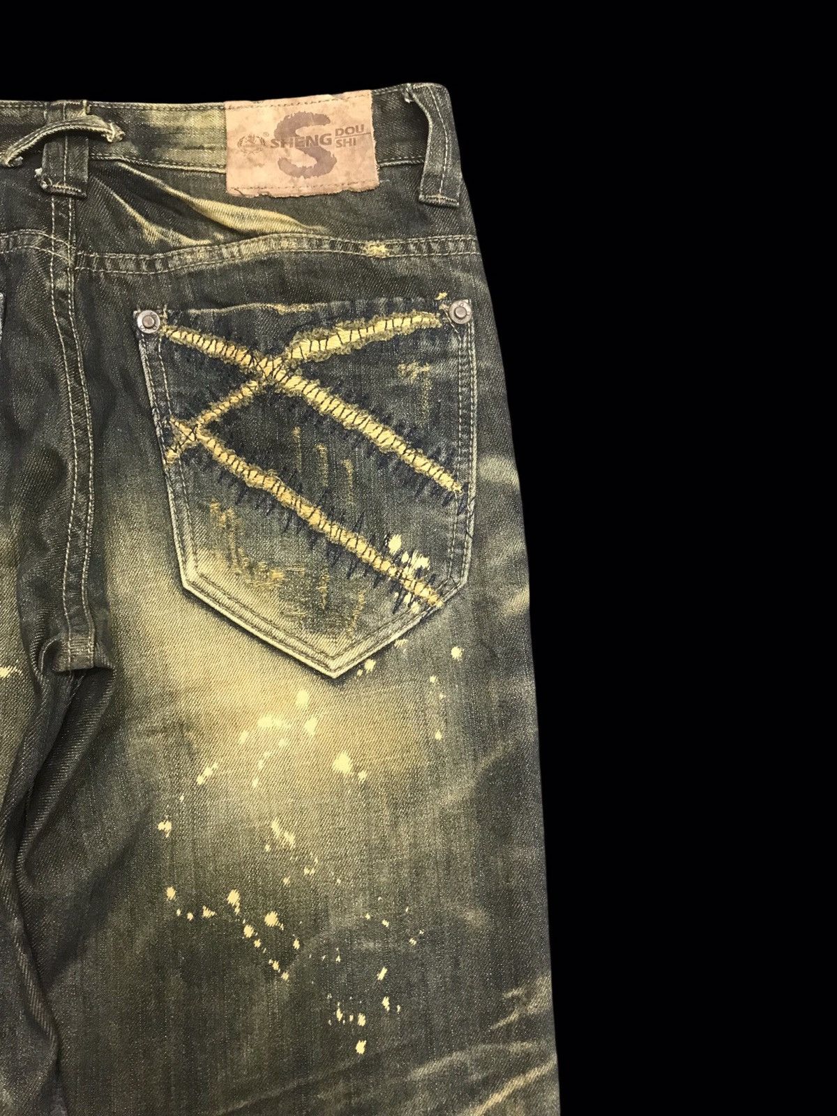 Seditionaries 💥DENIM ART💥SDS SEDITIONARIES ART DISTRESSED DENIM F264 Size US 30 / EU 46 - 11 Thumbnail
