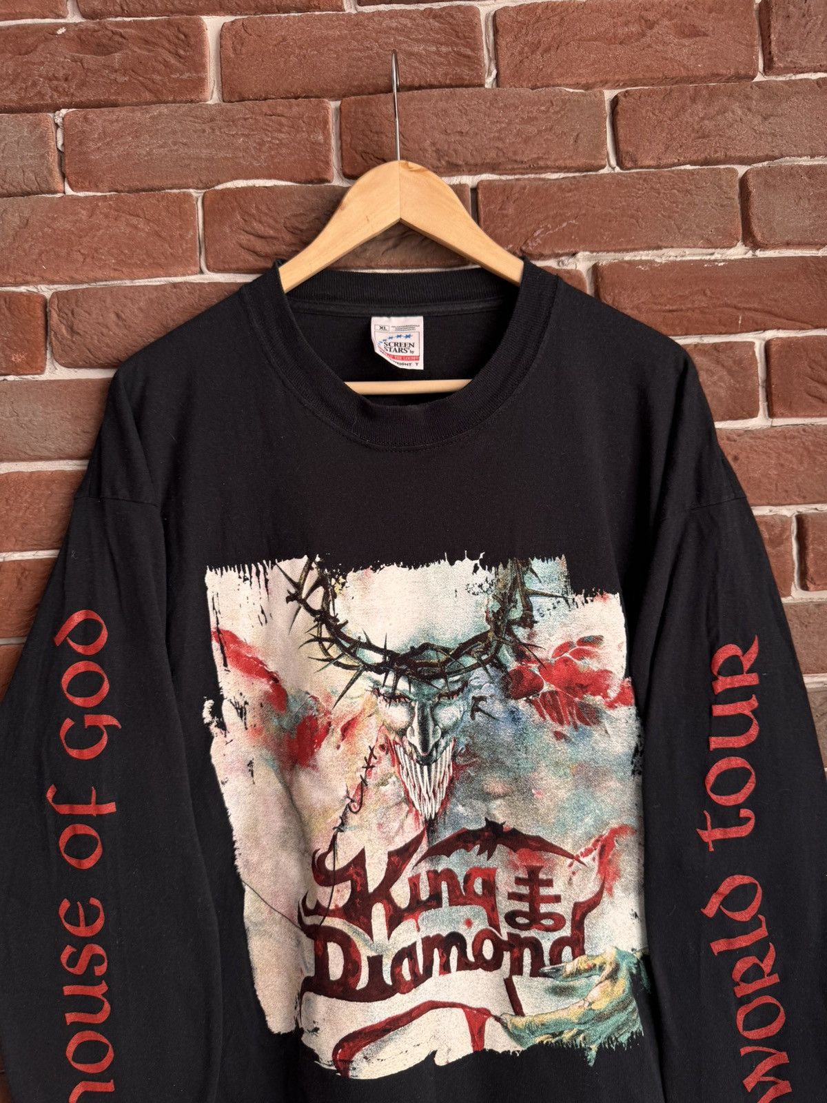 Band Tees Rare Vintage 2001 00s King Diamond Heavy Metal Band Tee XL Size US XL / EU 56 / 4 - 6 Thumbnail