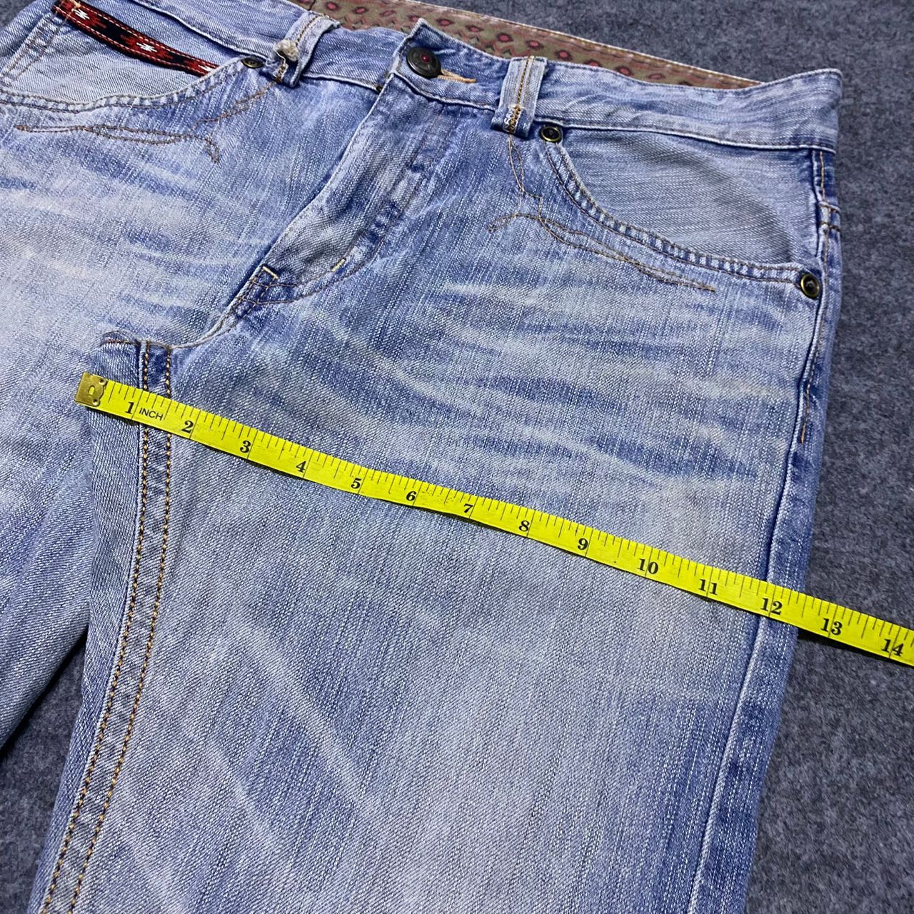 Edwin 💥Best Offer💥 Edwin Exclusive Vintage Distressed Denim Size US 36 / EU 52 - 6 Thumbnail