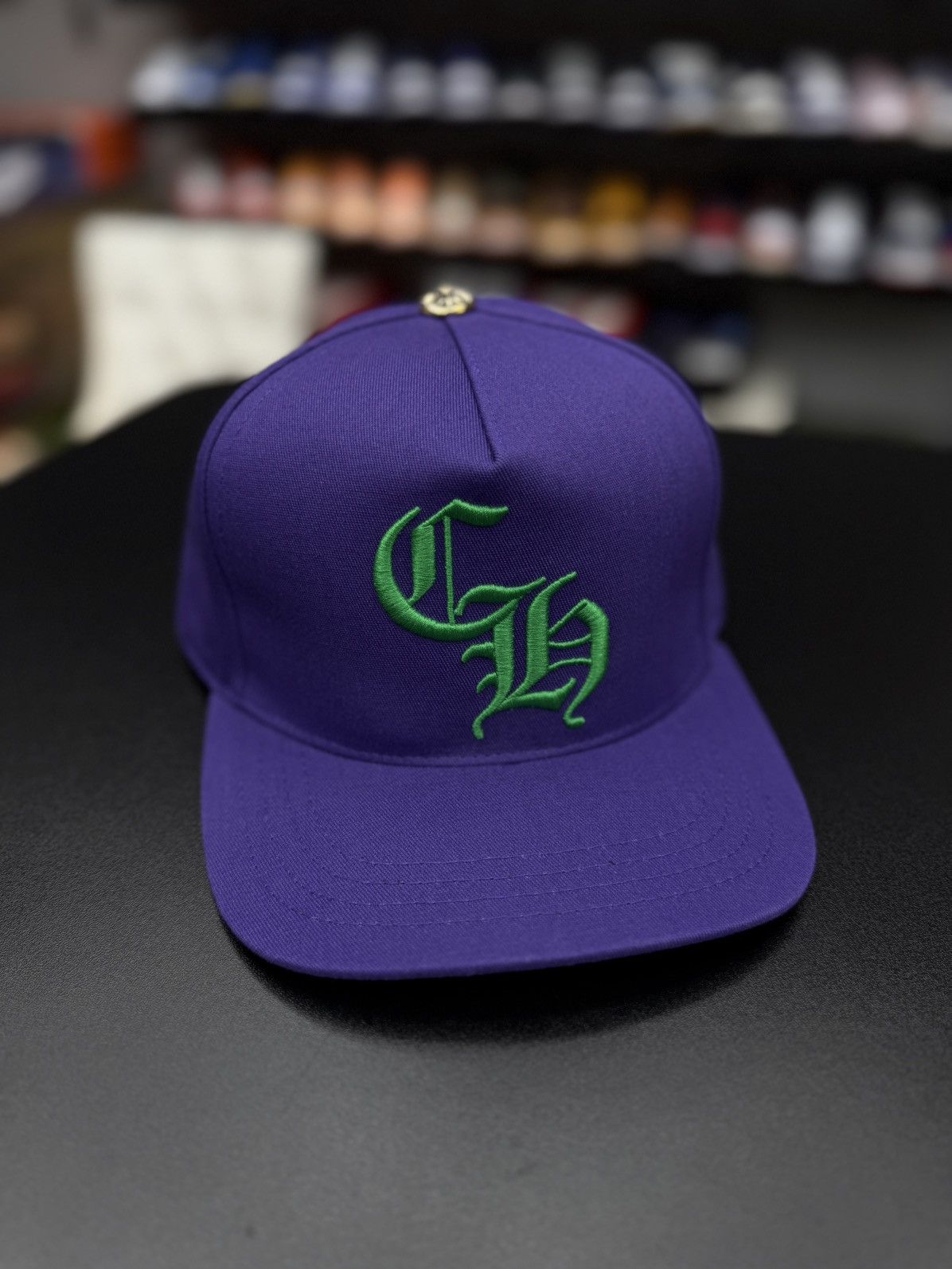 Chrome Hearts Chrome Hearts Purple/Green Logo SnapBack New Size ONE SIZE - 2 Thumbnail