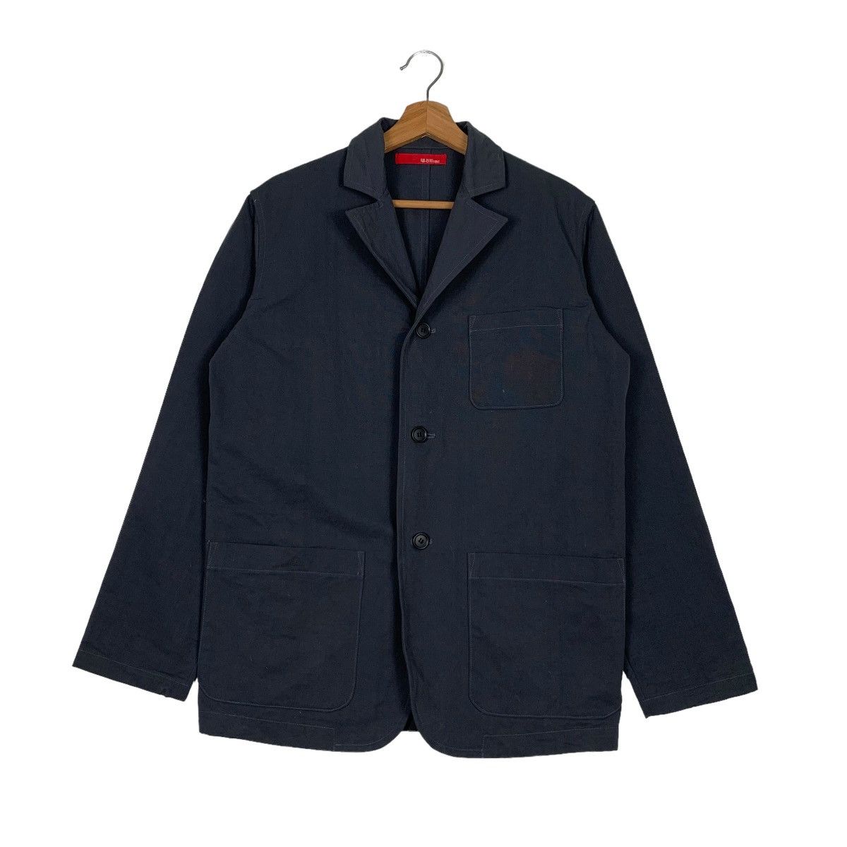 Japanese Brand ORIBE STUDIO Nylon Casual Jacket #0065-C4 Size US M / EU 48-50 / 2 - 1 Thumbnail
