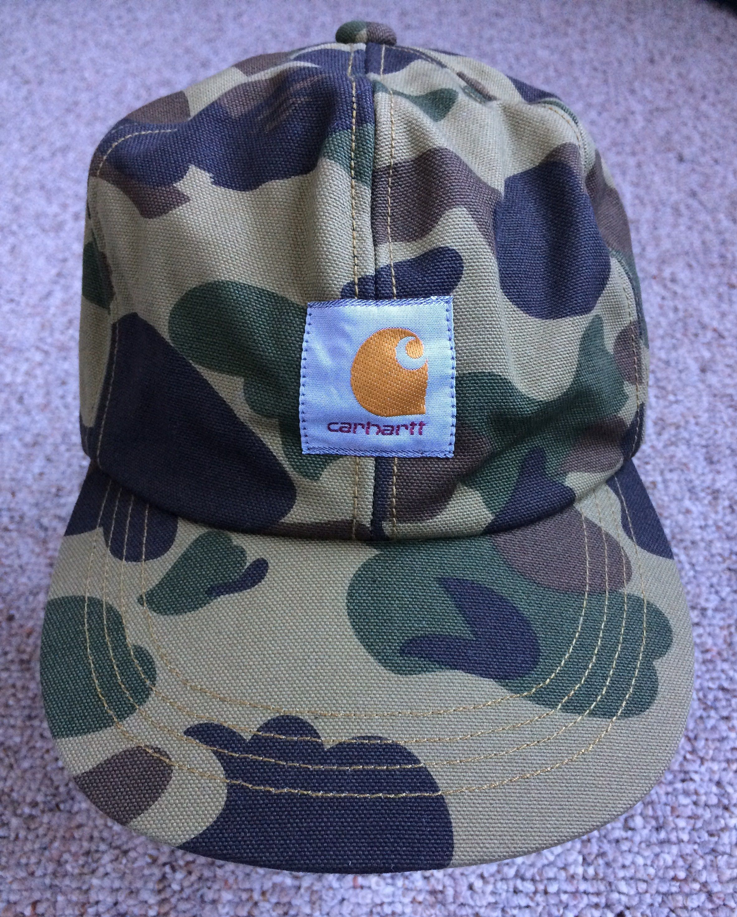 Bape × Carhartt NEW F/W 2006 Bape x Carhartt Winter Hat Size ONE SIZE - 1 Thumbnail