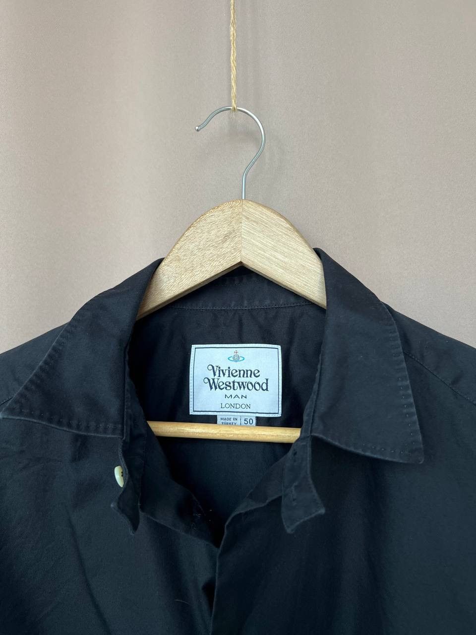 Vivienne Westwood Vivienne Westwood Black Button Down Shirt Mens Size 50 or M Size US M / EU 48-50 / 2 - 12 Thumbnail