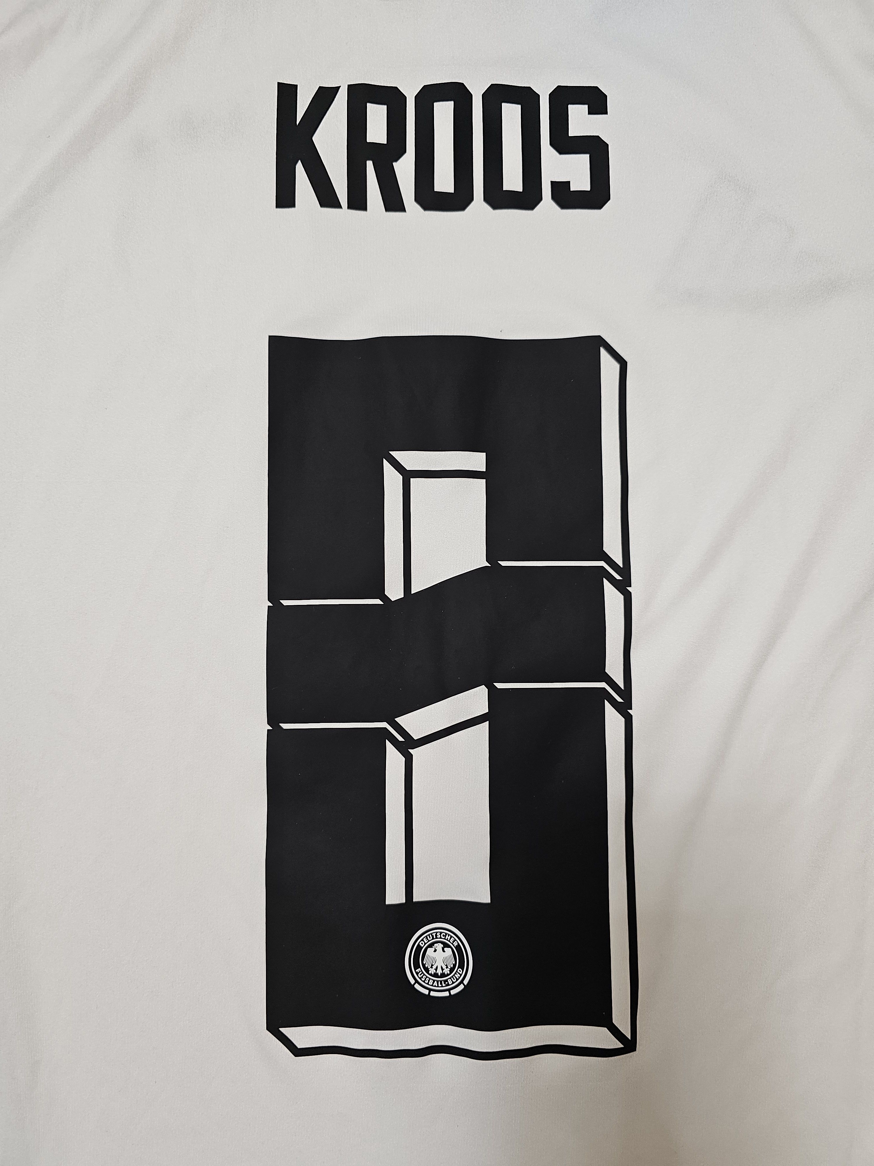 Adidas GERMANY 2024 HOME EURO KROOS FOOTBALL SHIRT SOCCER JERSEY Size US L / EU 52-54 / 3 - 5 Thumbnail