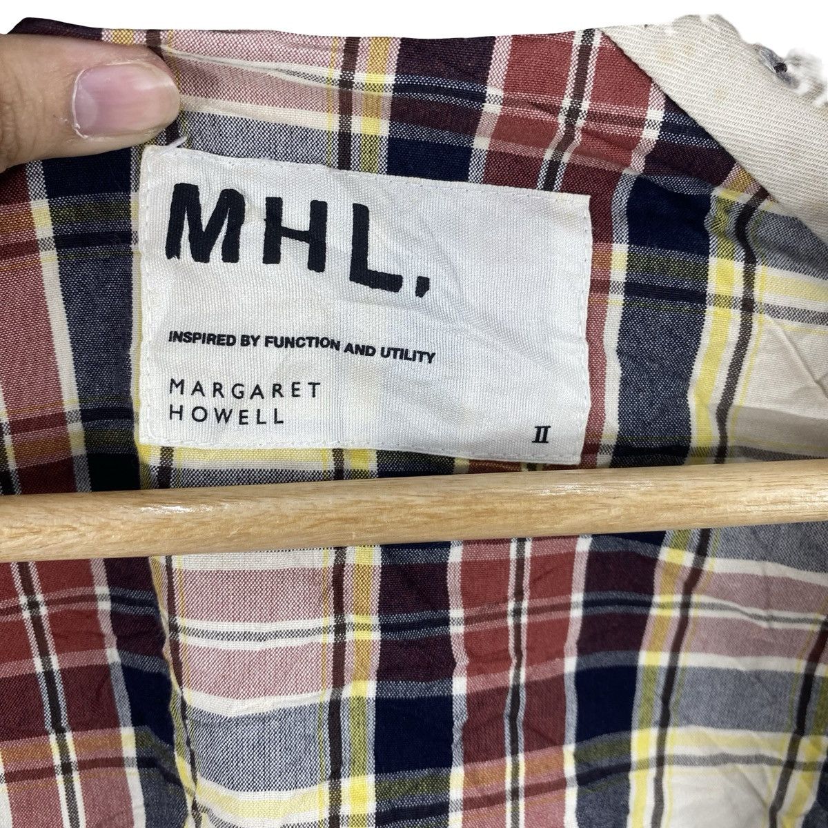 Margaret Howell Vintage MHL MARGARET HOWELL Utility Coat Jacket Plaid Lining Size US L / EU 52-54 / 3 - 10 Thumbnail