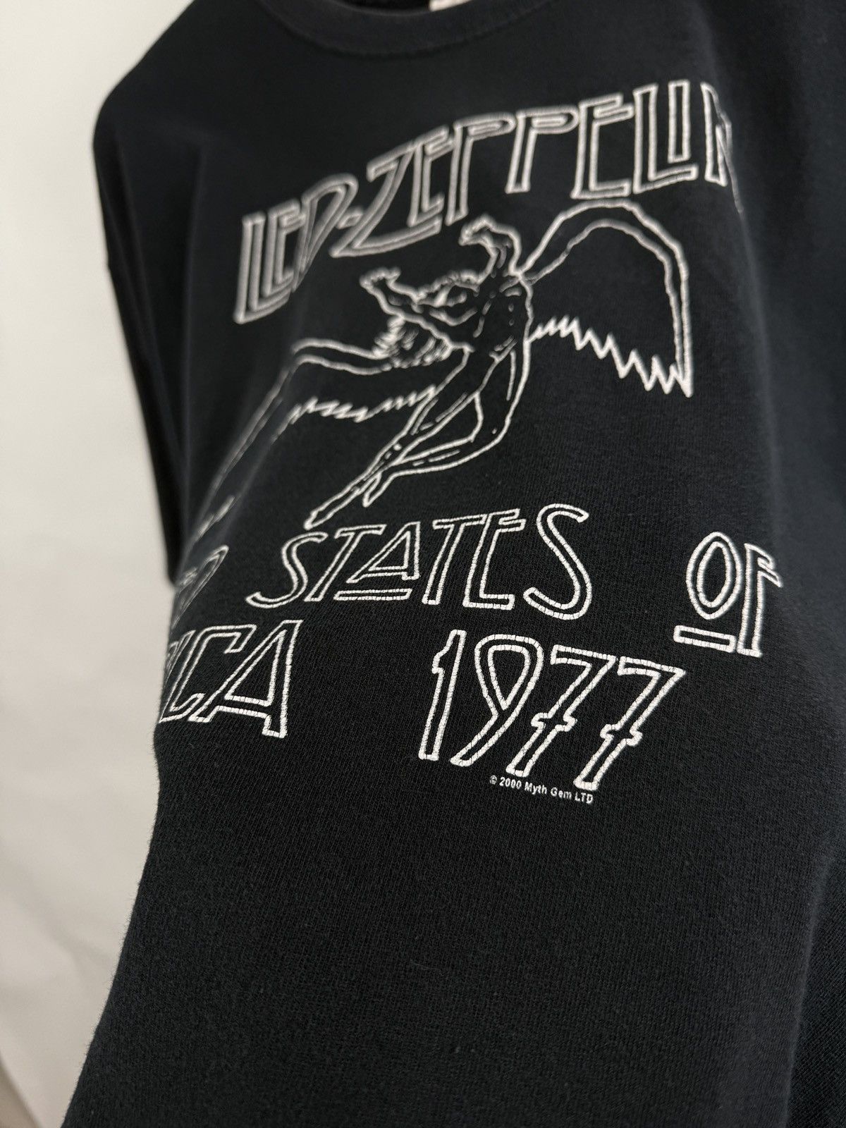 Led Zeppelin 🇬🇧 Vintage 2000 Led Zeppelin United States of America 1977 Te Size US XL / EU 56 / 4 - 5 Thumbnail