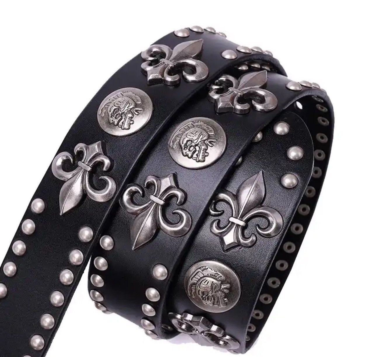 Other Heavy Metal Rivet Punk Belts Size ONE SIZE - 4 Thumbnail
