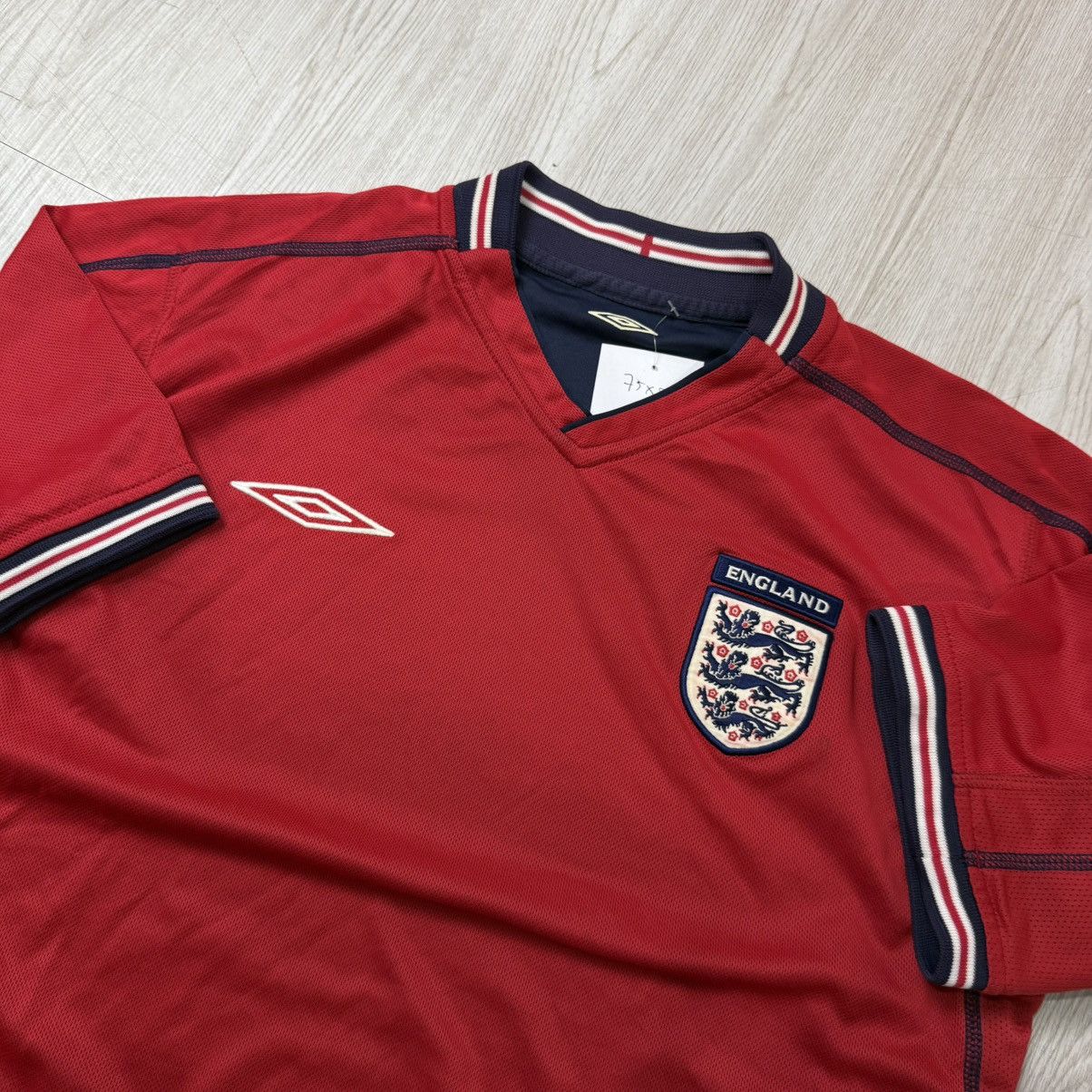 Umbro Vintage England '04 jerseys football double side reversible Size US L / EU 52-54 / 3 - 6 Thumbnail