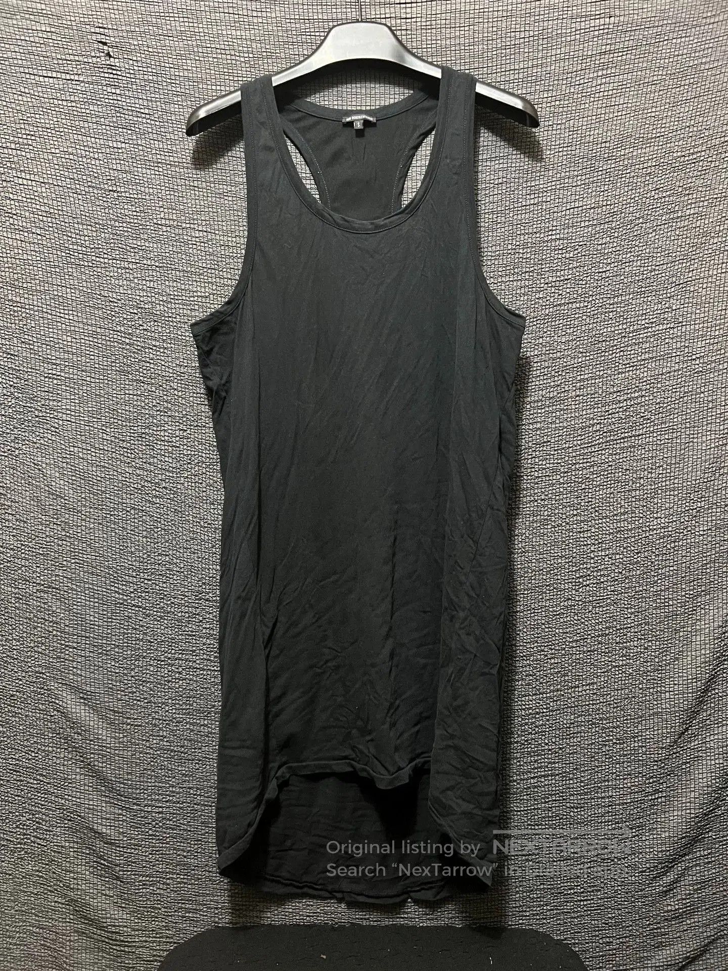 Ann Demeulemeester ann demeulemeester black cotton tank top. Size S / US 4 / IT 40 - 1 Thumbnail