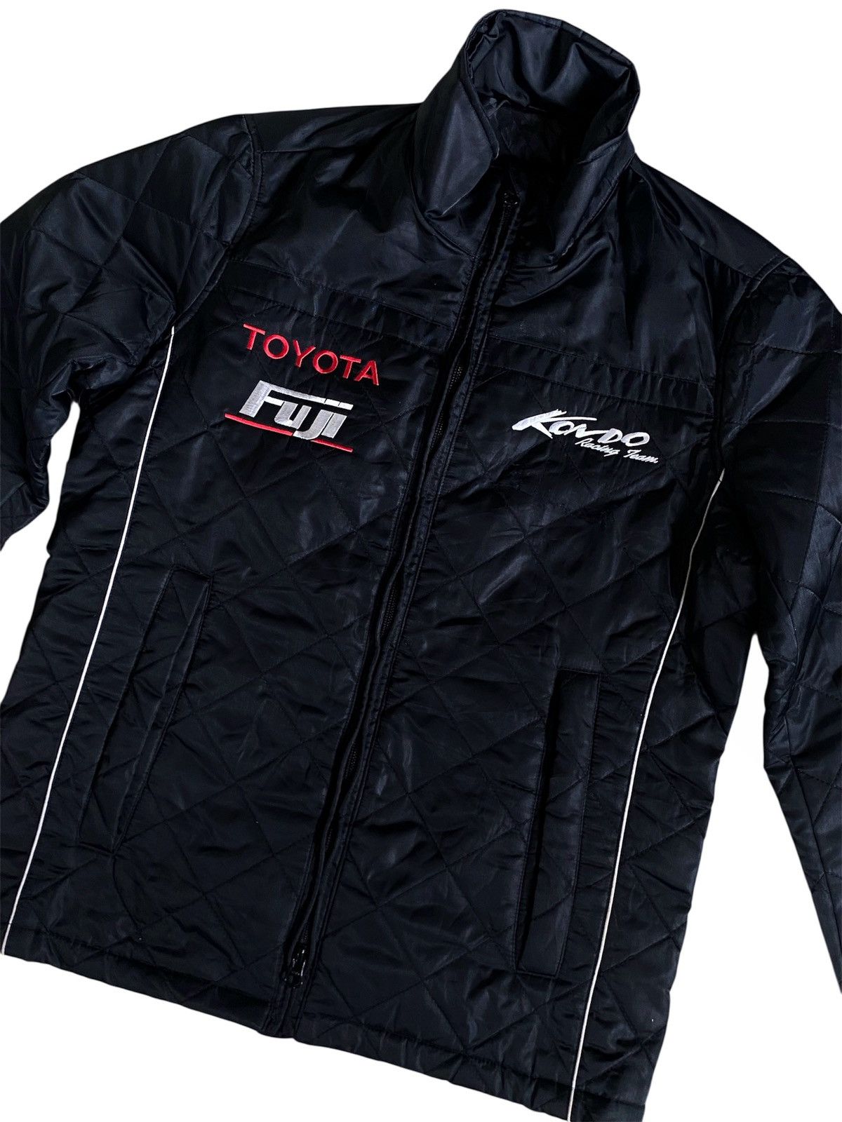 Formula 1 Vintage Toyota Kondo Racing Team Puffer Jacket Size US S / EU 44-46 / 1 - 7 Thumbnail