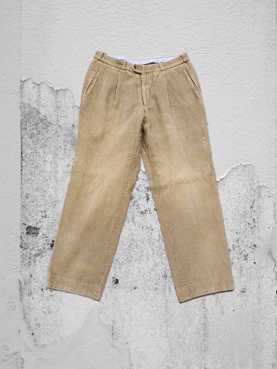Burberry Y2K Vintage Casual Pants Burberry Streetwear Super 120's Size US 34 / EU 50 - 1 Thumbnail