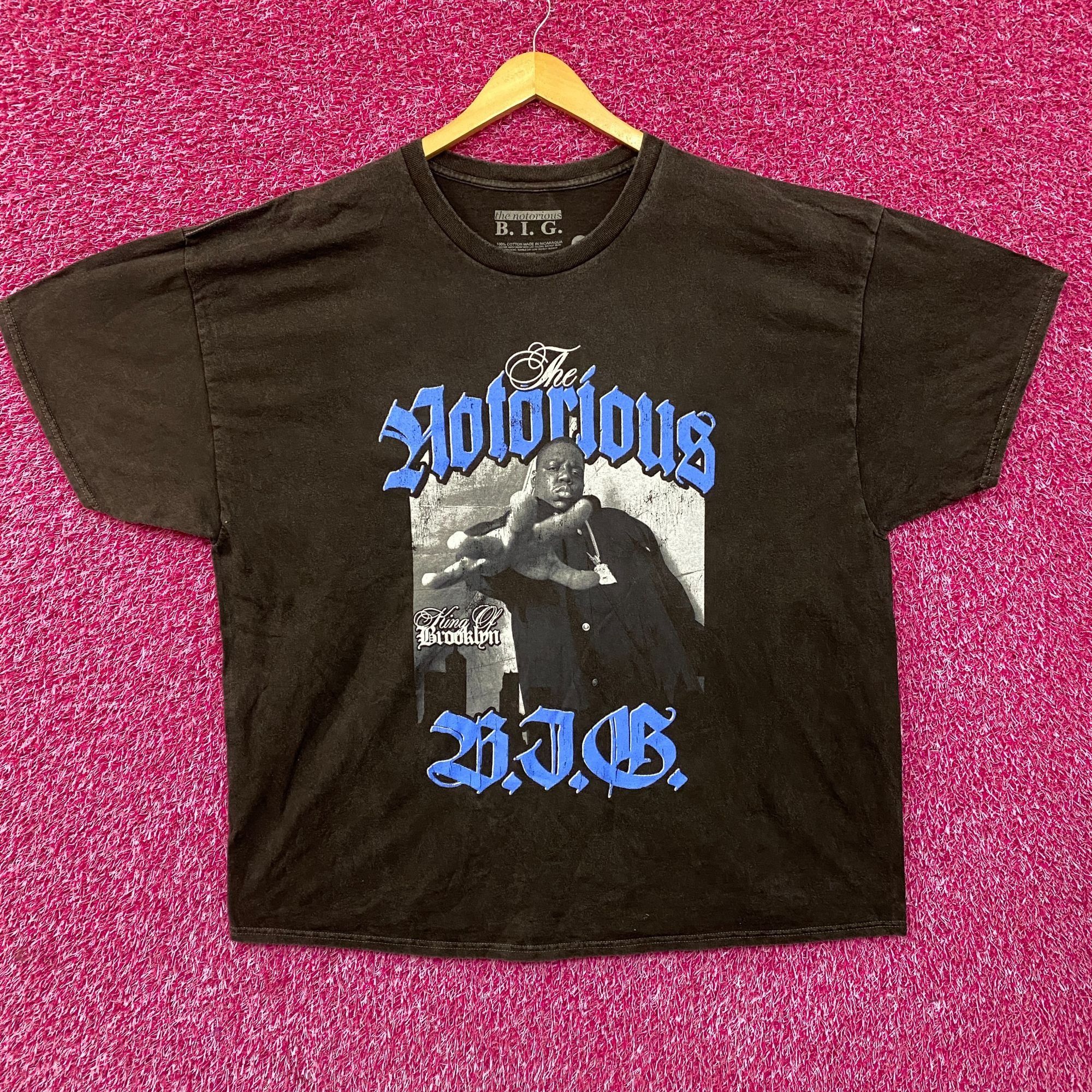 Rap Tees The Notorious B.I.G. King of Brooklyn Big T-shirt 2XL Size US XXL / EU 58 / 5 - 1 Thumbnail