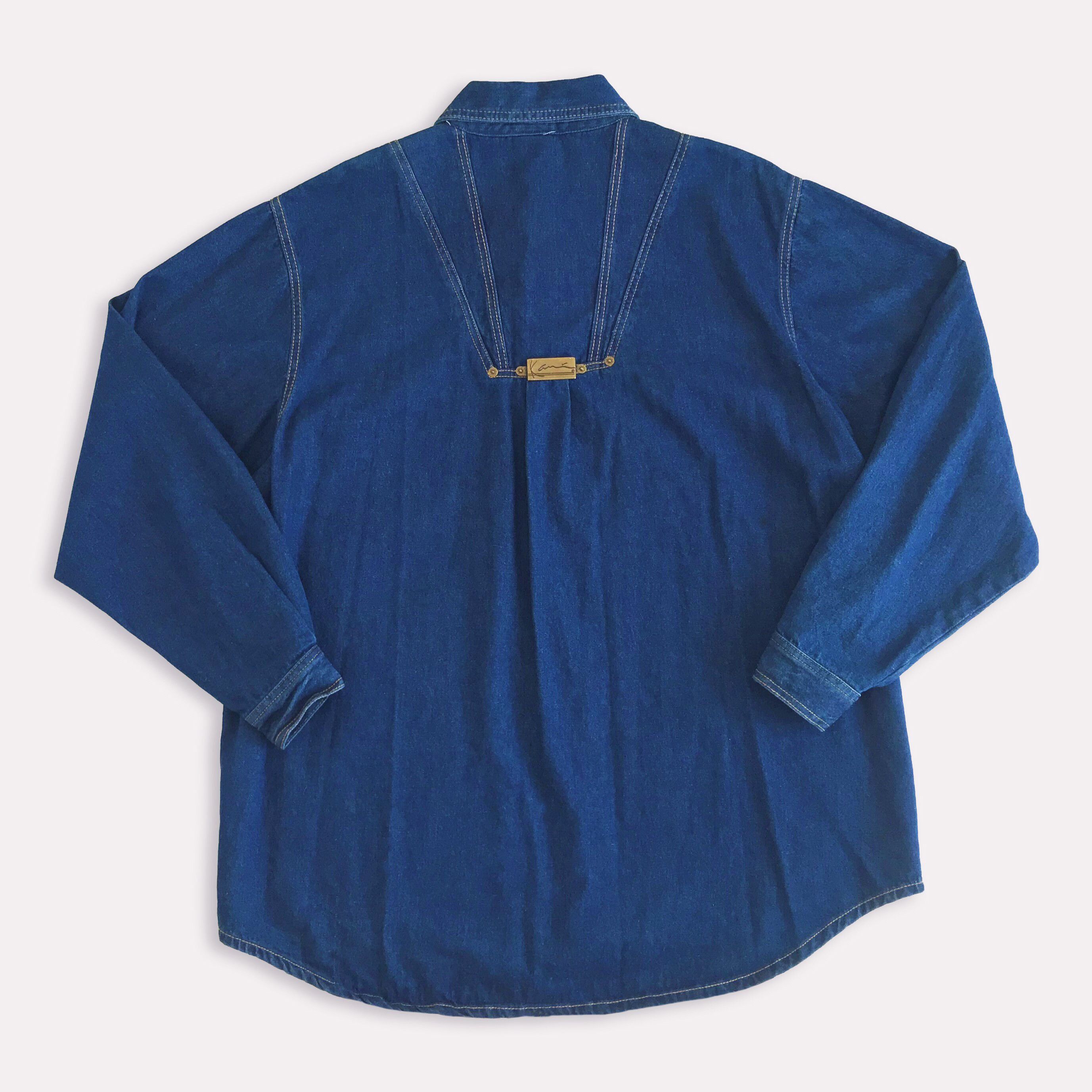 Karl Kani Vintage 90s KARL KANI Button Up Shirt Jacket 2pac Tupac Size US XL / EU 56 / 4 - 3 Thumbnail