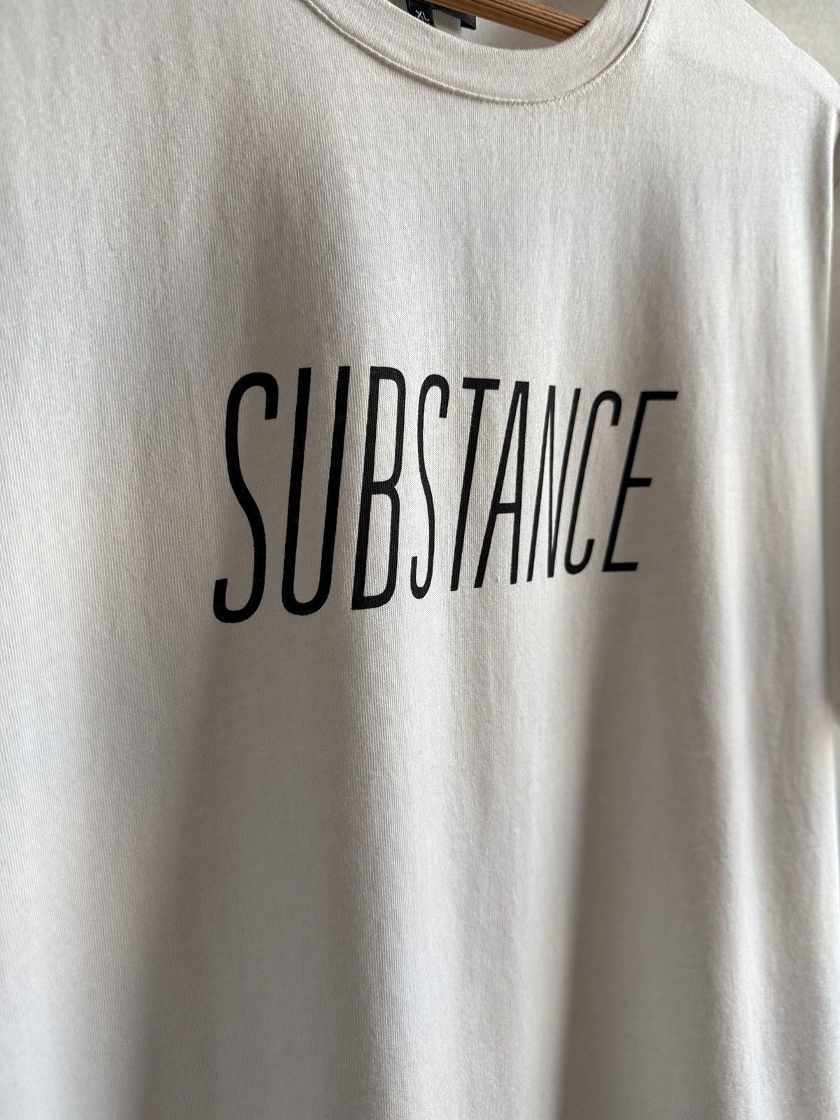 A.P.C. White “Substance” Logo Tee Size US XL / EU 56 / 4 - 2 Thumbnail