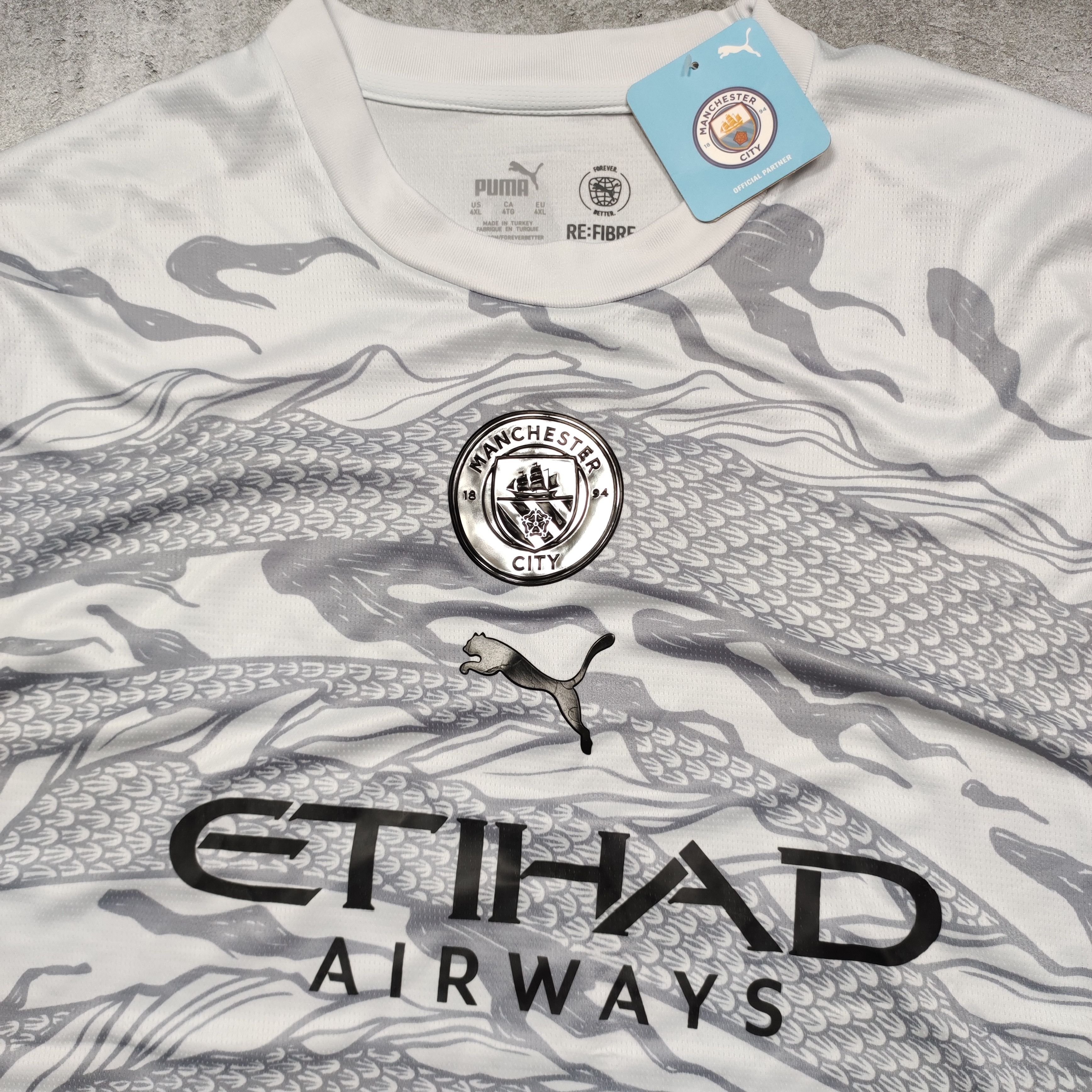 Puma RARE Limited Puma x Manchester City Chinese New Year Kit Size US XXL / EU 58 / 5 - 5 Thumbnail