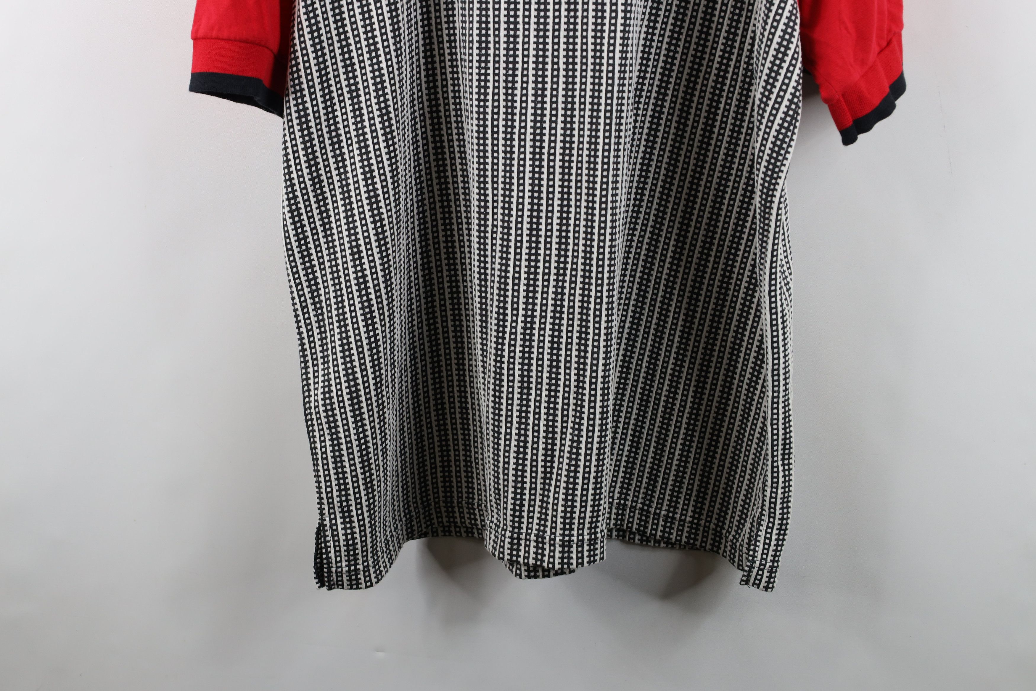 Vintage Deadstock Vintage 90s Streetwear Baggy Half Zip Knit Polo Size US L / EU 52-54 / 3 - 13 Thumbnail