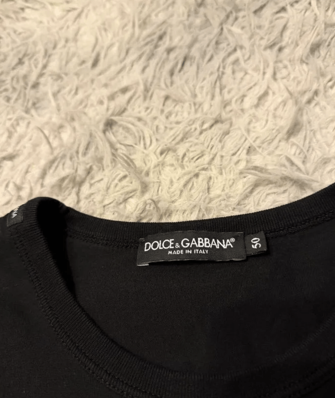 Dolce & Gabbana Base black tee Size US L / EU 52-54 / 3 - 3 Thumbnail