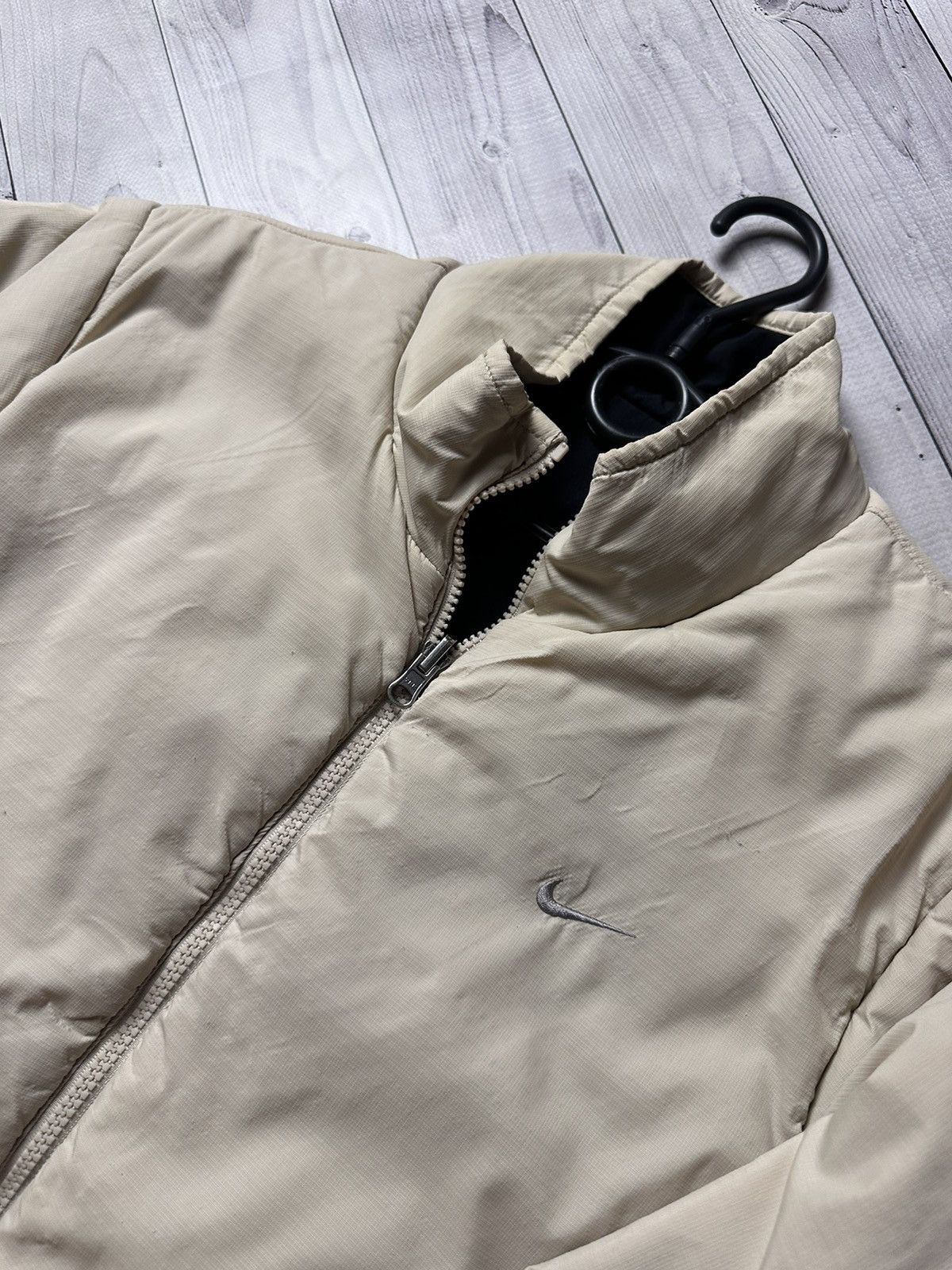 Nike × Vintage Vintage Nike logo jacket reversible size S rare Size US S / EU 44-46 / 1 - 13 Thumbnail