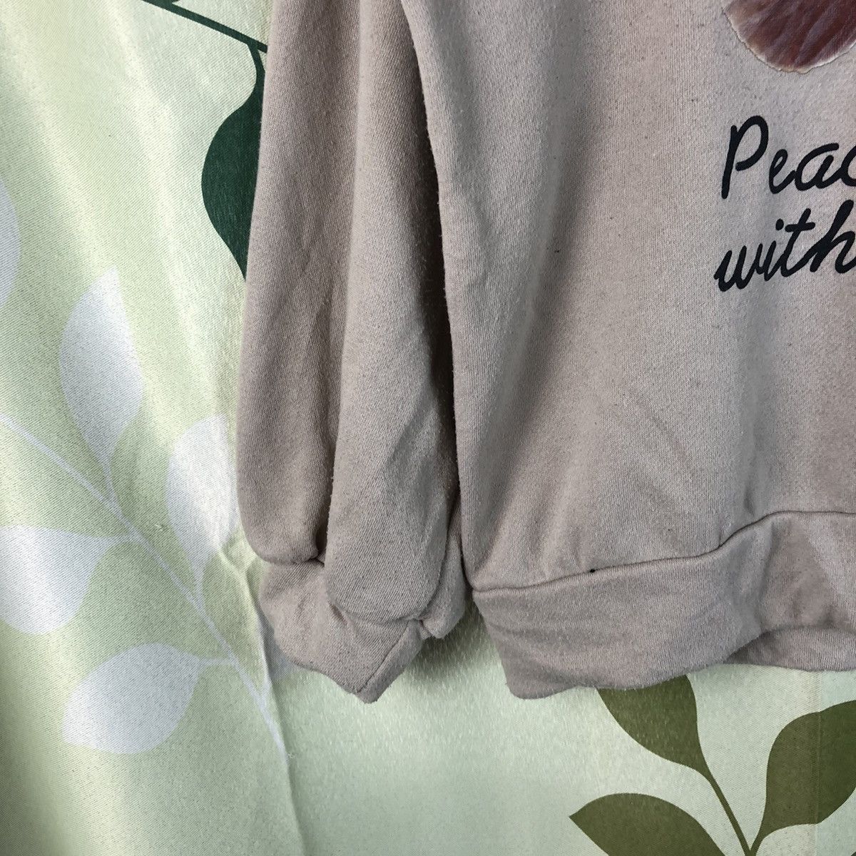 Japanese Brand × Vintage Teddy Bear Leah Matin Brown Hoodie with ears #7467 Size M / US 6-8 / IT 42-44 - 8 Thumbnail