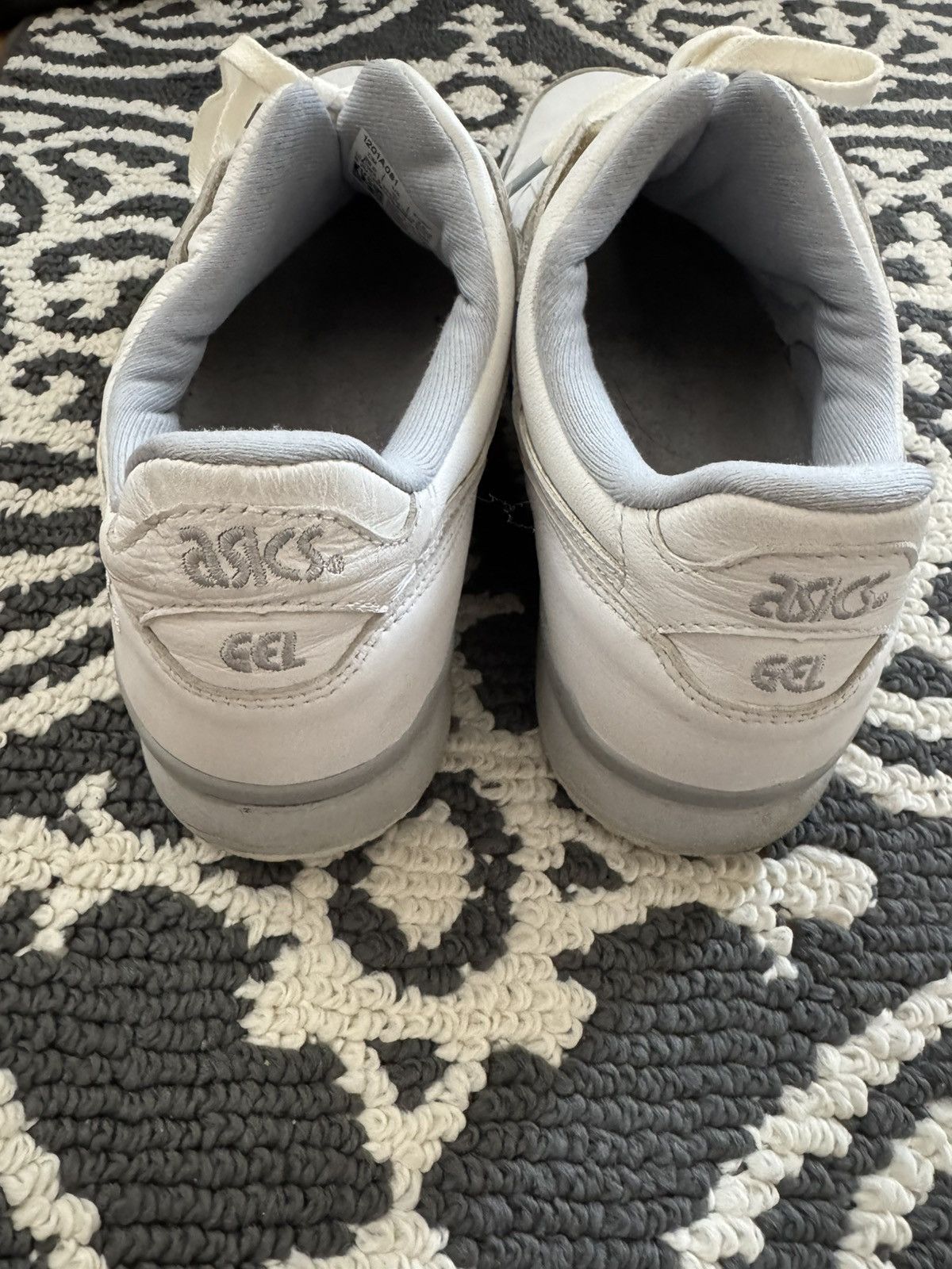 Asics ASIC Gel Lyte 3 White Grey Beige Size US 10 / EU 43 - 4 Thumbnail
