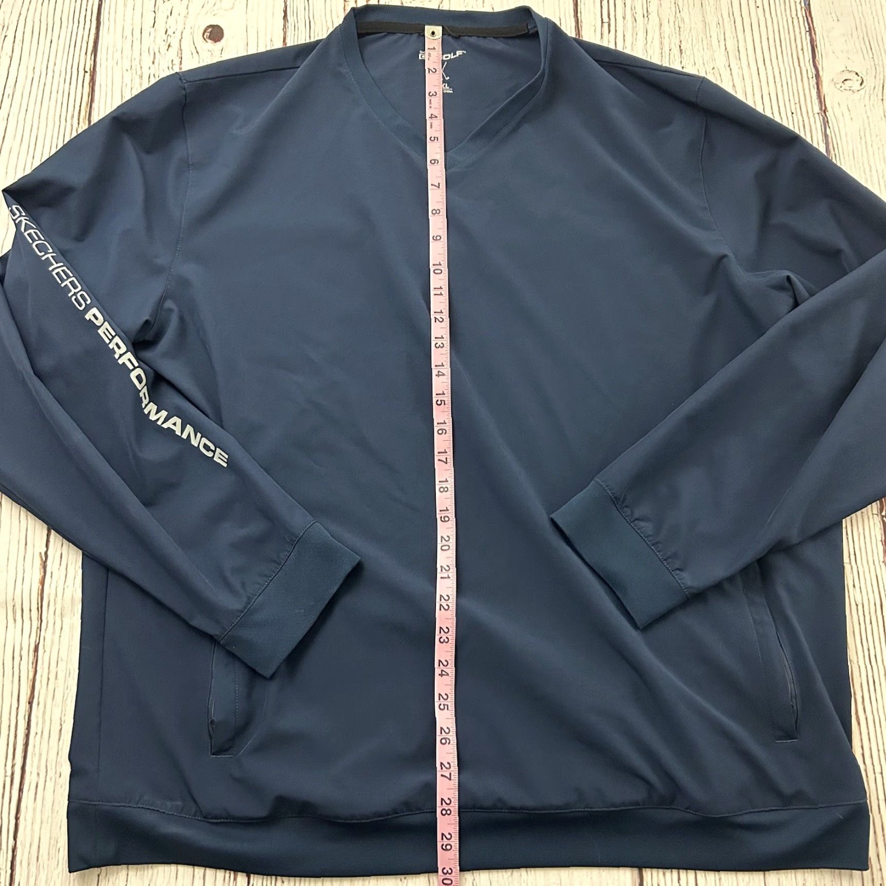 SKECHERS Skechers Performance Go Golf Pullover Windbreaker Jacket Men's XXL Blue Size US XXL / EU 58 / 5 - 4 Thumbnail