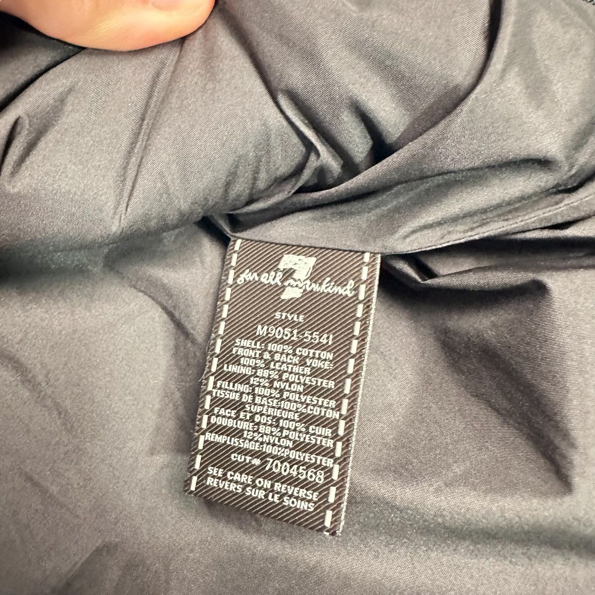 7 For All Mankind 7 For All Mankind Men’s M Puffer Vest Leather Yoke Full Zip Size US M / EU 48-50 / 2 - 6 Thumbnail