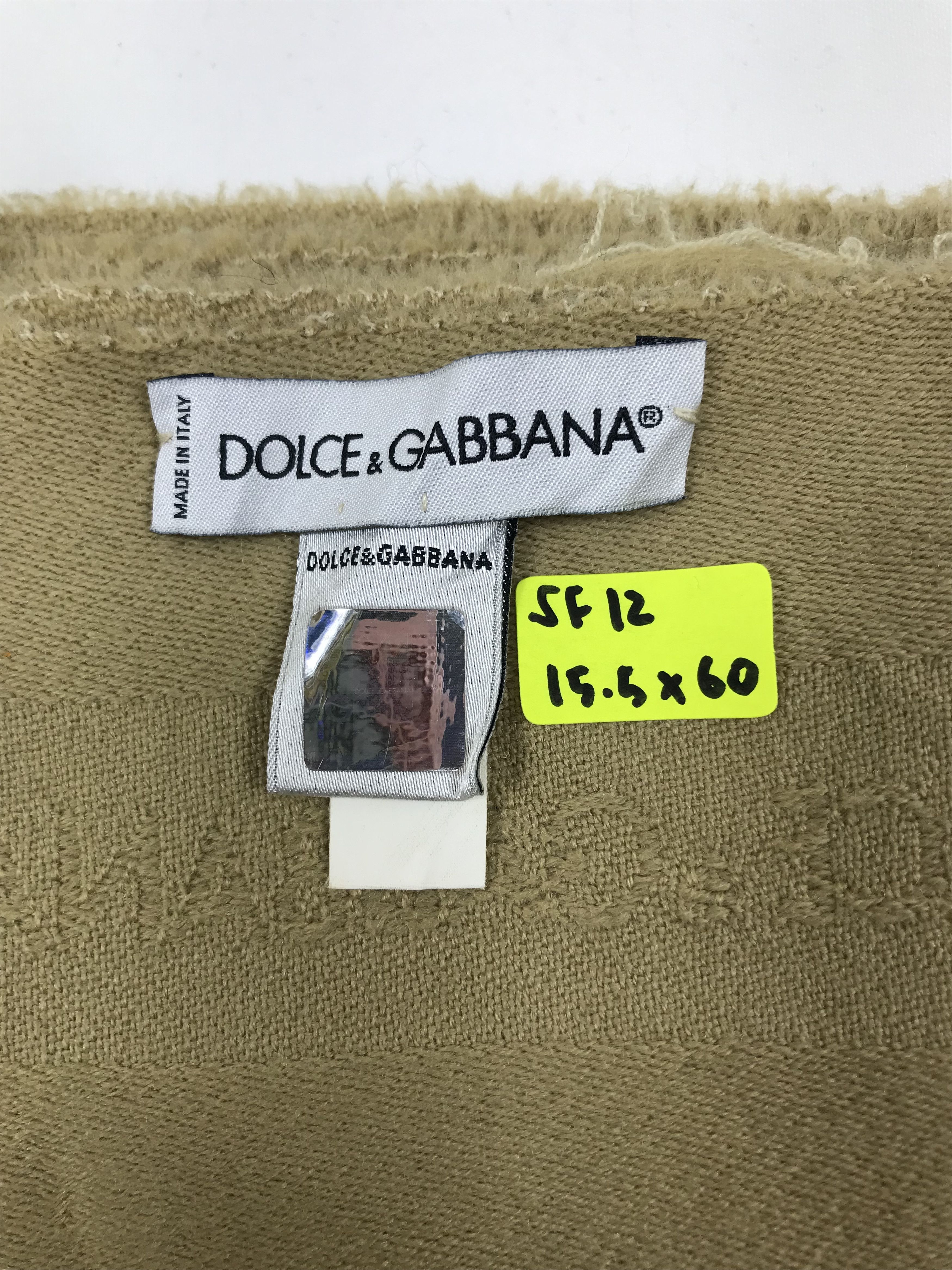 Dolce & Gabbana Dolce & Gabbana Luxury Scarf / Muffler / Wool Size ONE SIZE - 6 Thumbnail