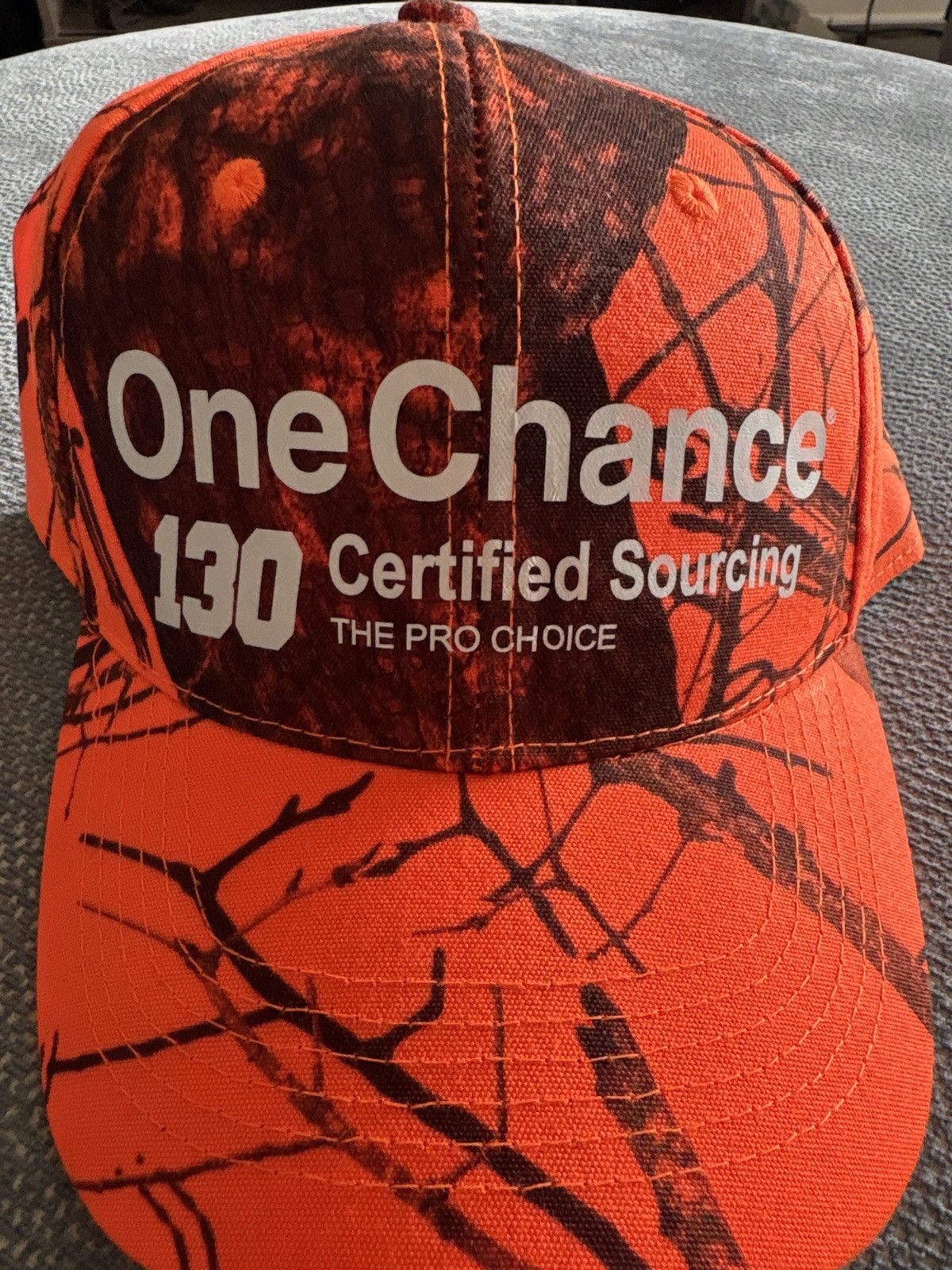 130 World ORANGE CAMO 130 HAT Size ONE SIZE - 1 Thumbnail