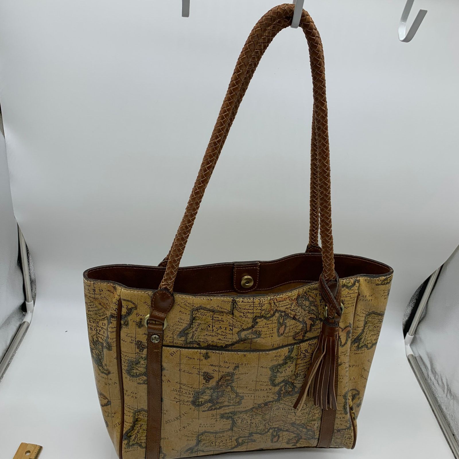 Other Patricia Nash Leather Handbags Cameley Tote Brown Size ONE SIZE - 12 Thumbnail