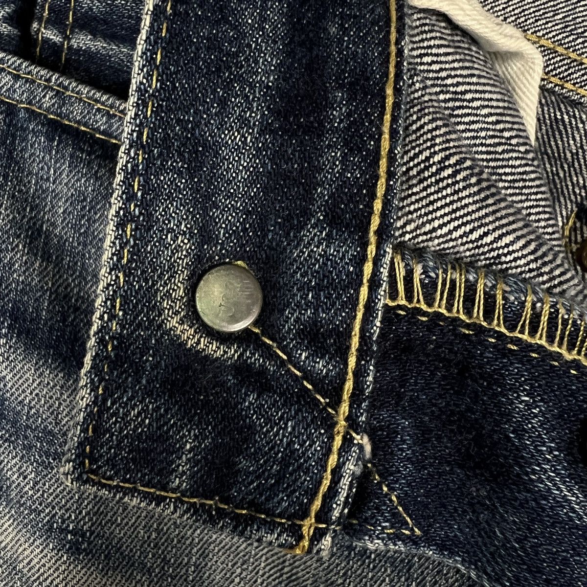 Levi's Vintage Clothing 90s Vintage Lvc Levis Lot 503B Selvedge Big E Denim Jeans Size US 30 / EU 46 - 19 Thumbnail