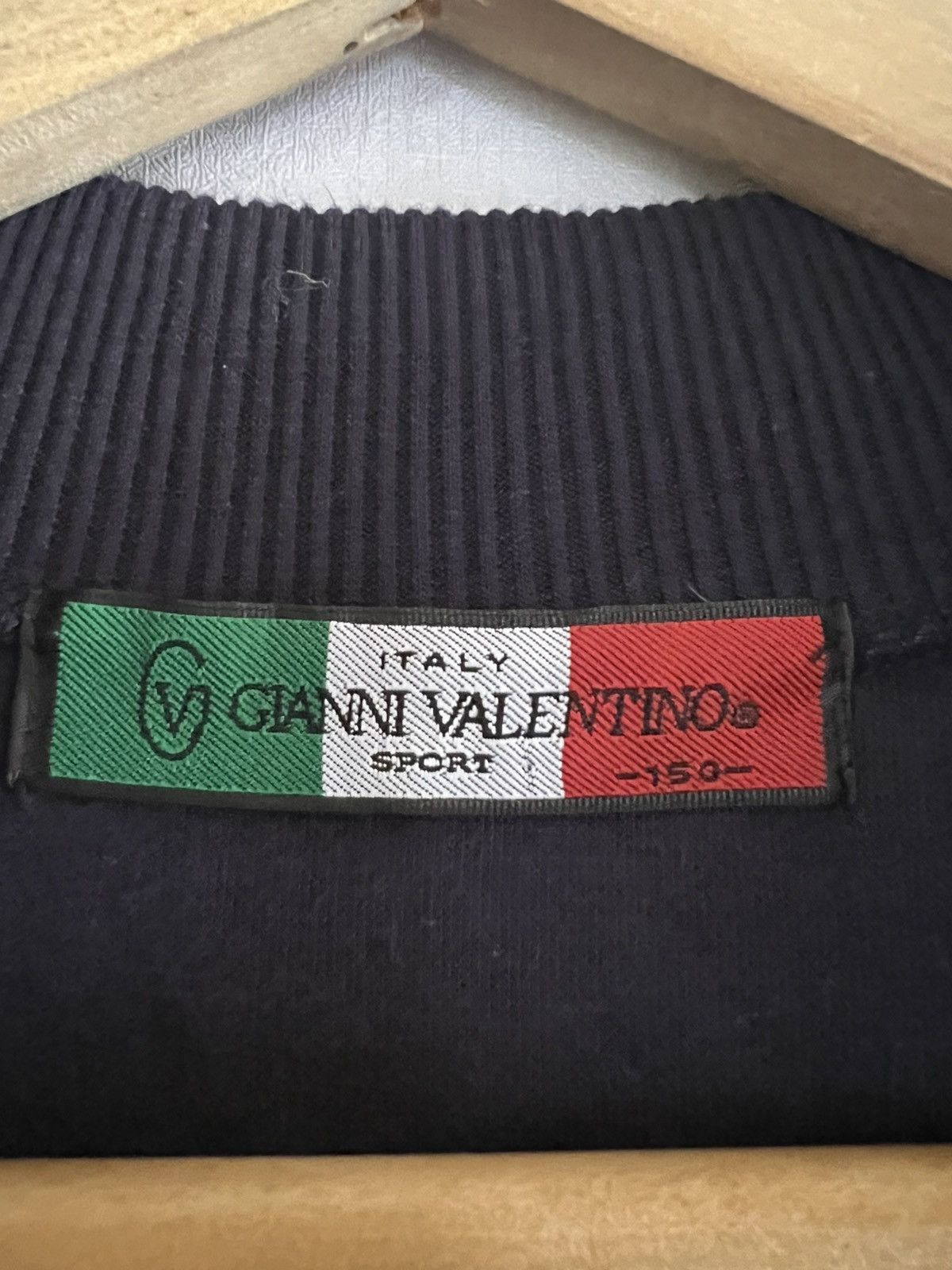 Gianni Valentino Gianni Valentino Half Zip – Vintage Italian Designer Size US M / EU 48-50 / 2 - 8 Thumbnail