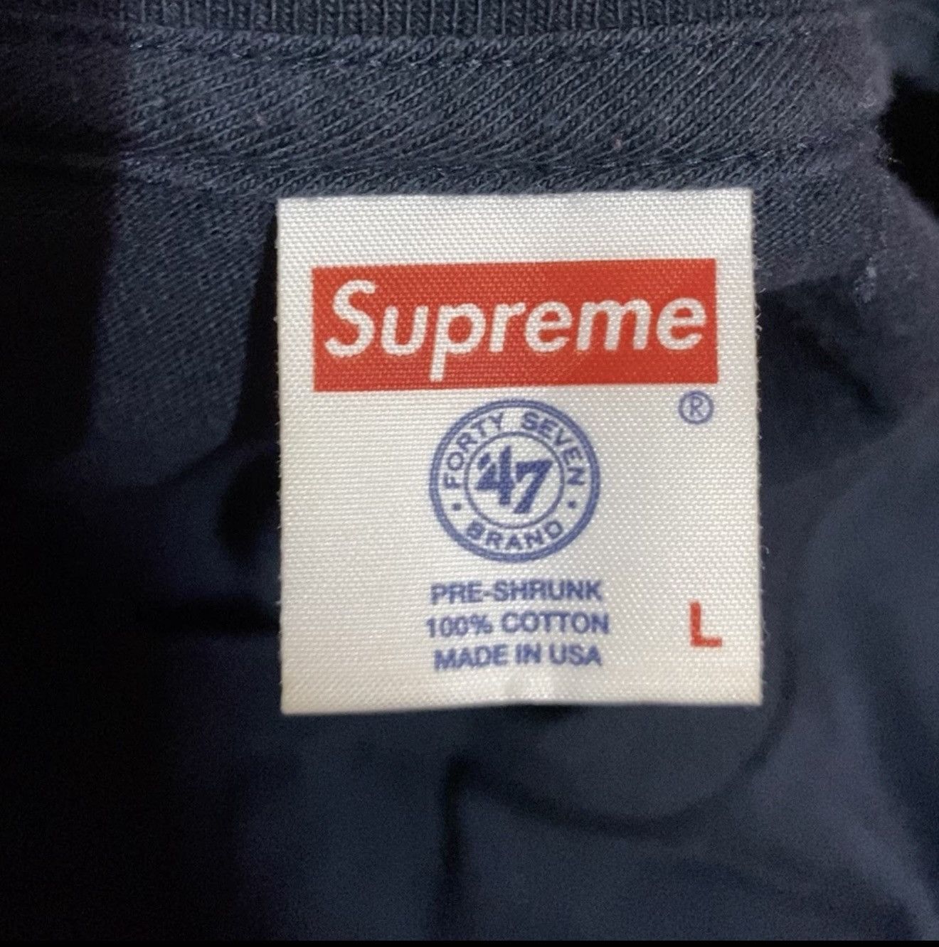 Supreme Supreme yankees box logo tee white Size US L / EU 52-54 / 3 - 4 Thumbnail