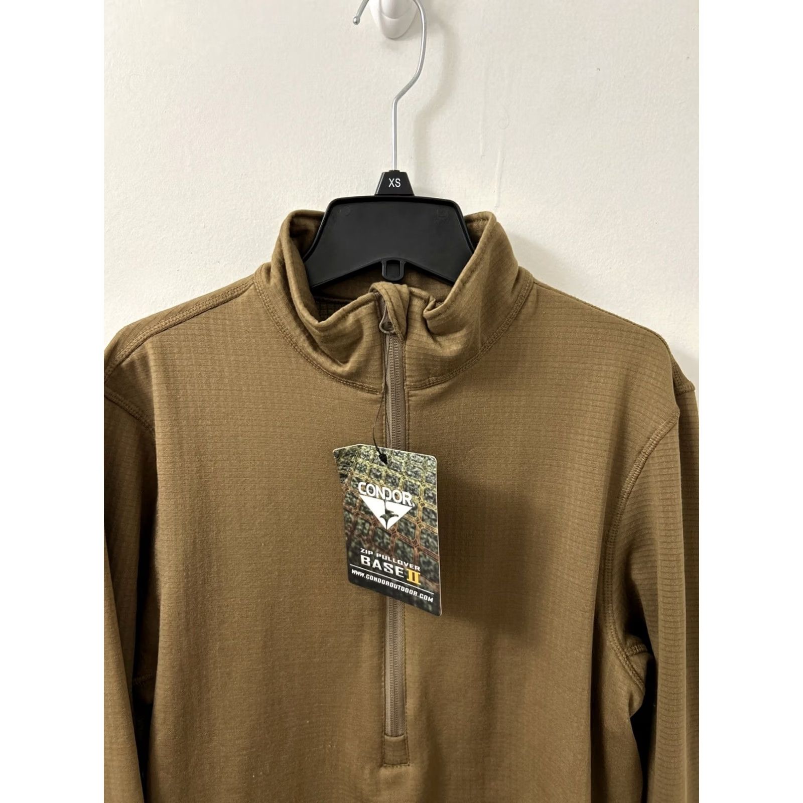 Vintage Condor Base 2 Zip Pullover Mens S Brown Sweater Tactical Combat Outdoor YKK L/S Size US S / EU 44-46 / 1 - 2 Thumbnail