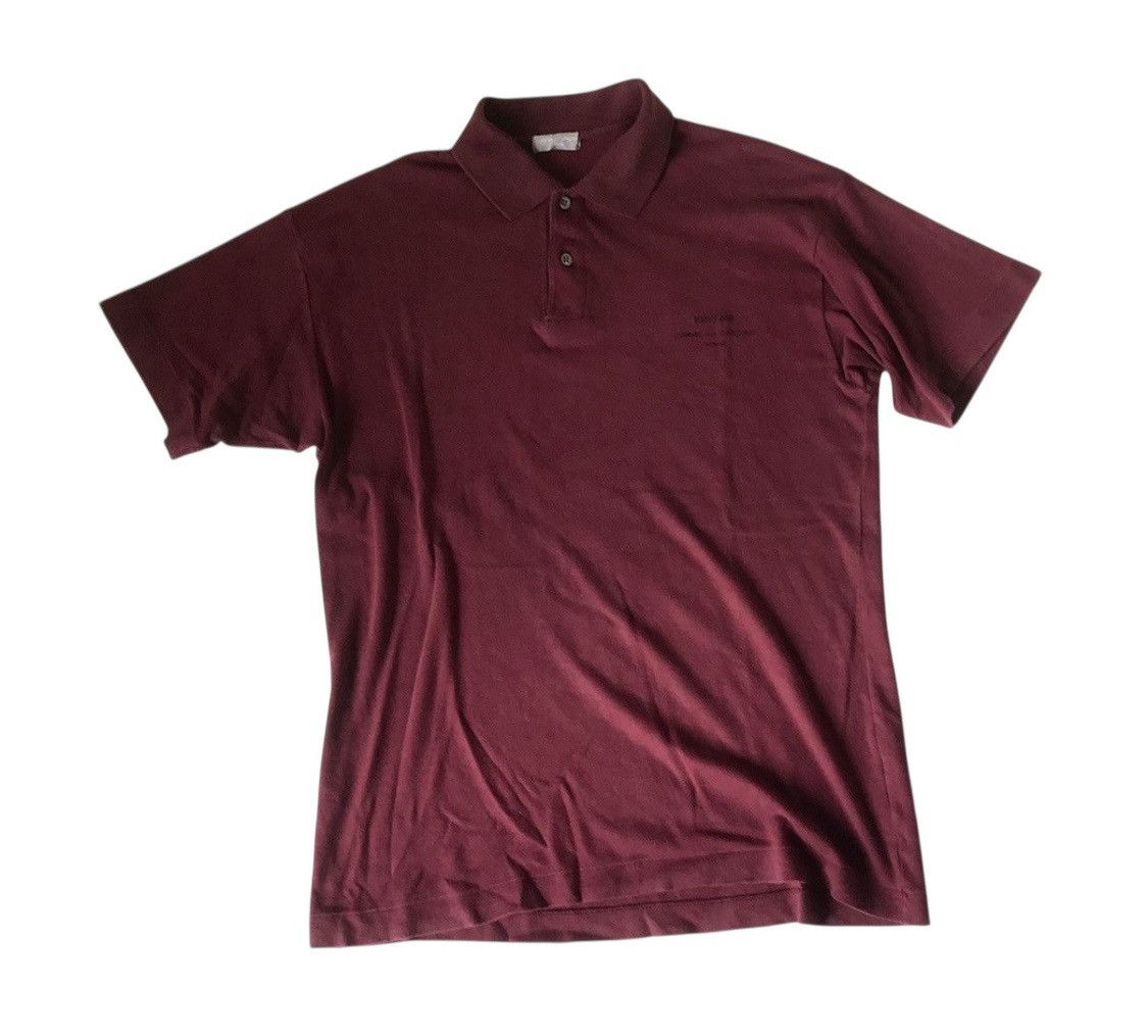 Comme des Garcons Vintage 80s cdg homme logo polo shirt Size US M / EU 48-50 / 2 - 1 Thumbnail