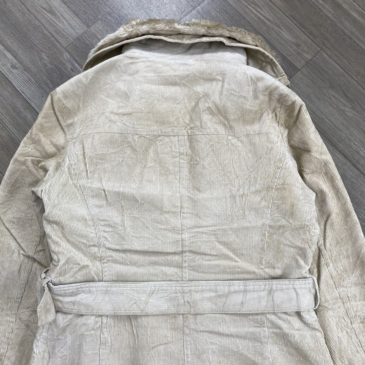 If Six Was Nine 2000s Clear Weather Faux Fur Lgb Goa Corduroy Coat Jacket Size US M / EU 48-50 / 2 - 19 Thumbnail