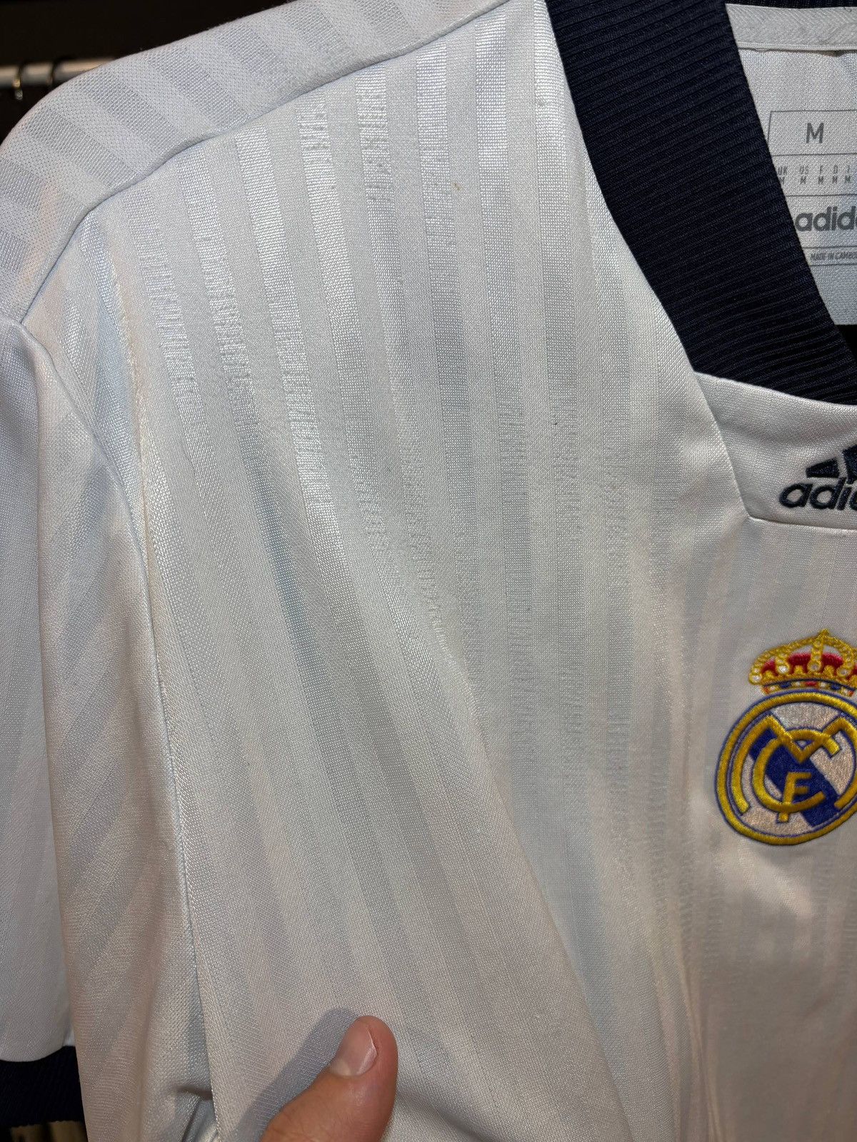 Adidas Adidas Real Madrid Icon Soccer Jersey Size:M Size US M / EU 48-50 / 2 - 9 Thumbnail
