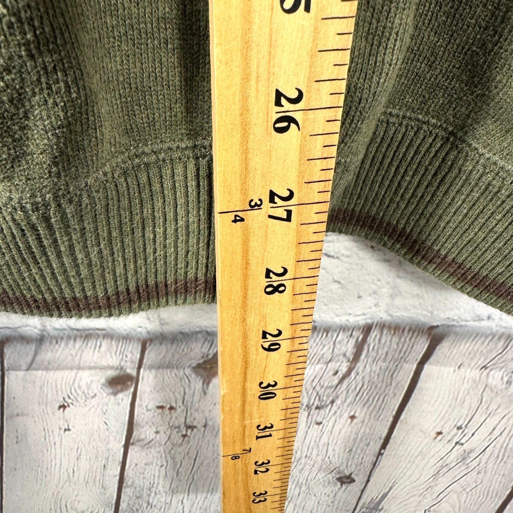 Tommy Bahama Tommy Bahama Sweater Mens L Green Brown Reversible Full Zip Mock Neck Marlin Logo Size US L / EU 52-54 / 3 - 5 Thumbnail
