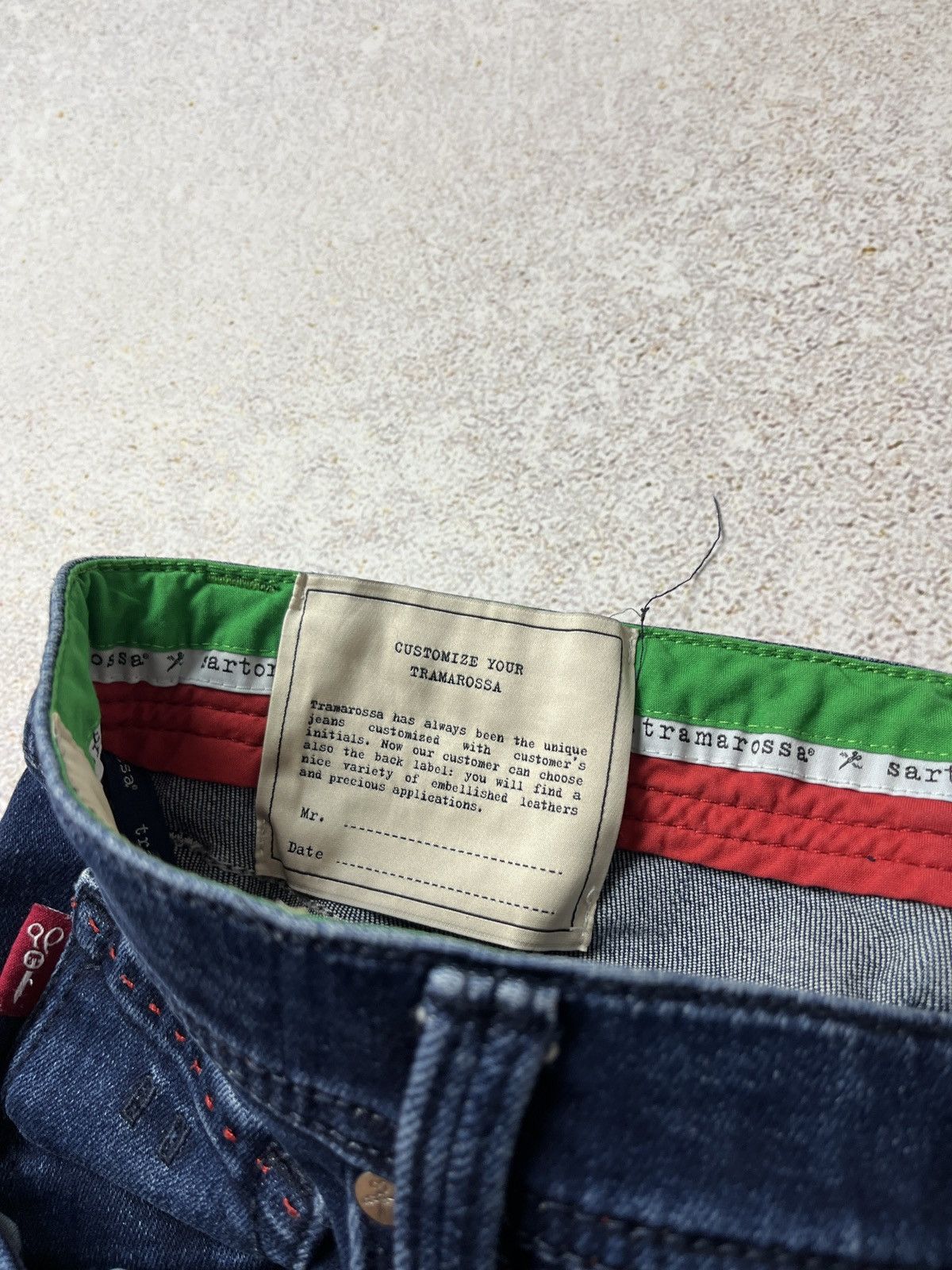 Other SARTORIA TRAMAROSSA hand made Italy Luxury Jeans Denim Size US 36 / EU 52 - 8 Thumbnail