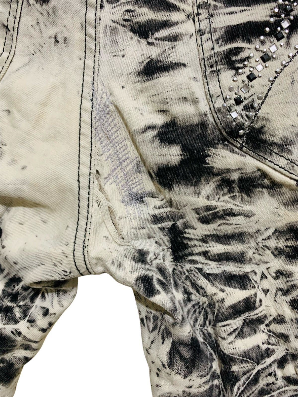 Japanese Brand BUCKARO SKINNY JEANS PUNK STYLE Size US 27 - 12 Thumbnail