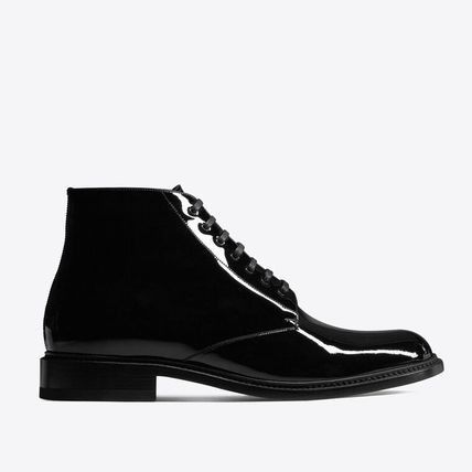 Saint Laurent Paris Saint Laurent ARMY Boots in Patent Leather Size US 11 / EU 44 - 1 Thumbnail