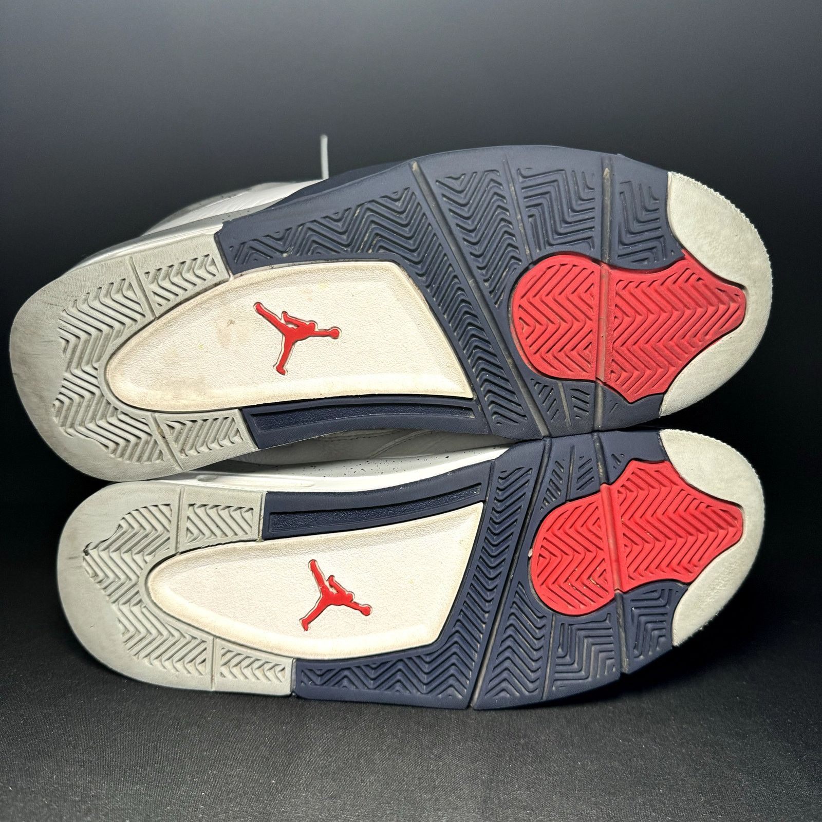Jordan Brand × Nike Size 7 - Nike Air Jordan 4 Retro GS Midnight Navy 2022 Shoes Size US 7 / EU 40 - 6 Thumbnail
