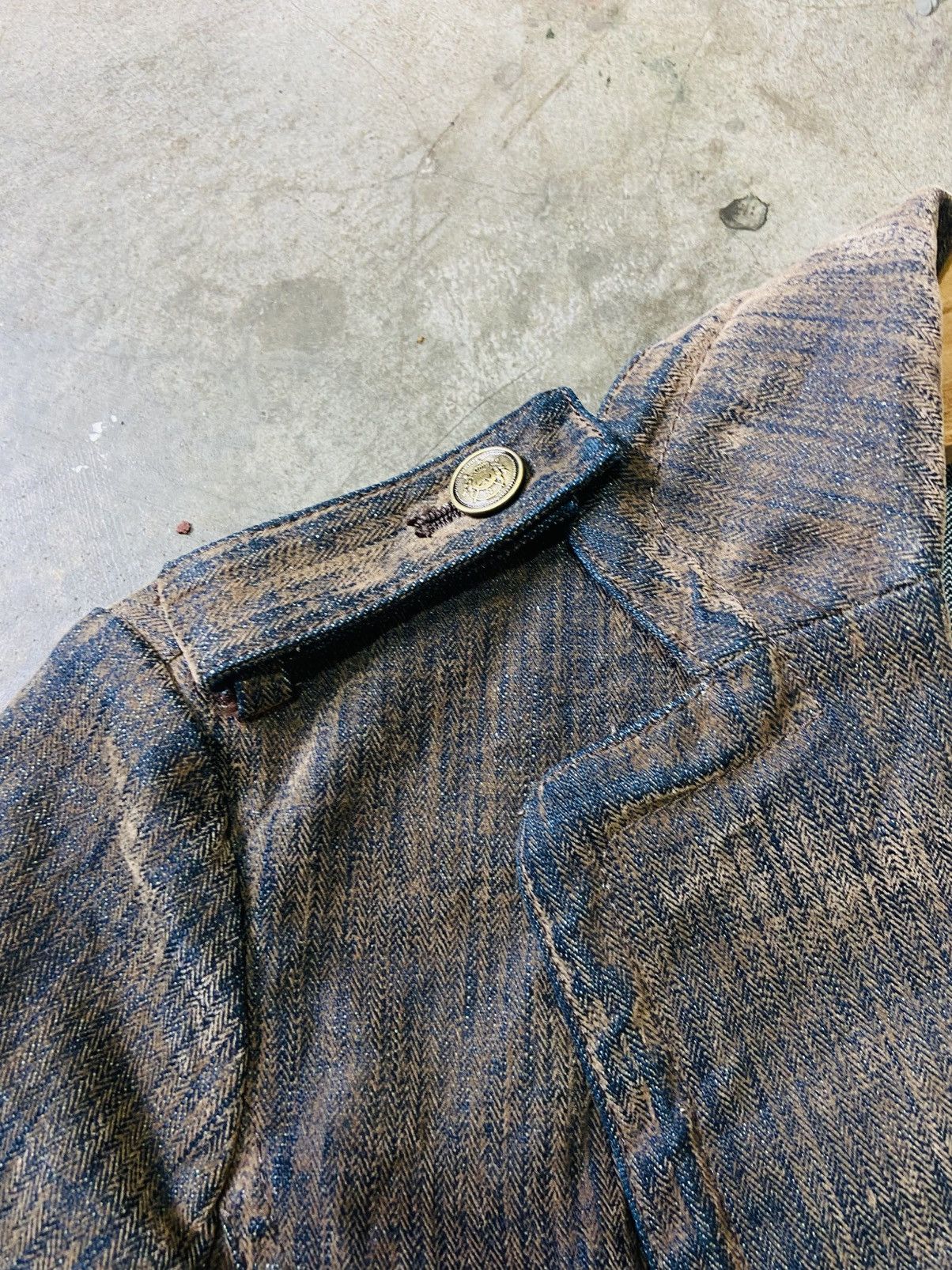 Seditionaries Piece Montee Denim Punk Blazer Size S / US 4 / IT 40 - 13 Thumbnail
