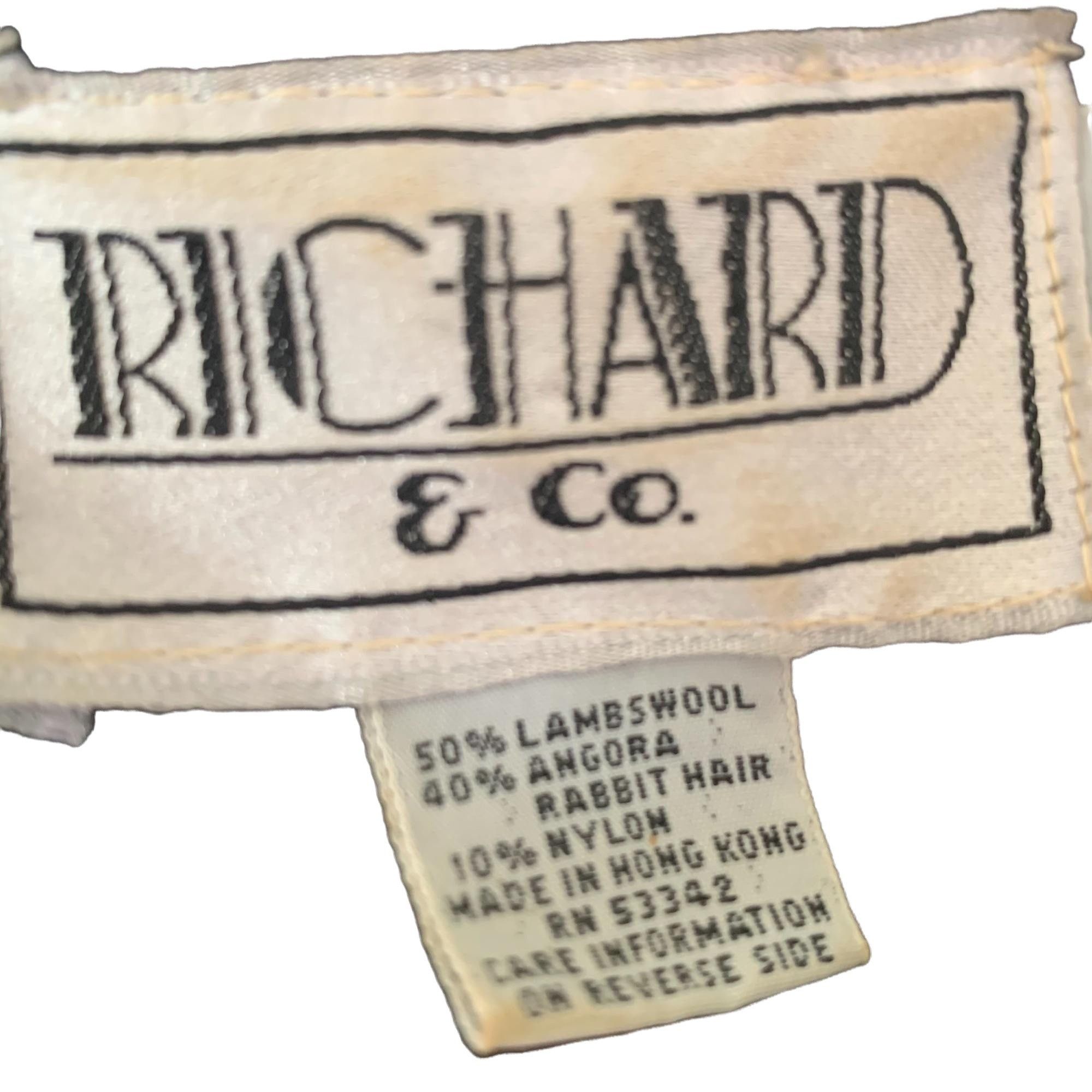 Vintage Vintage Richard & Co Rabbits Hair & Lambswool Sweater S Size US S / EU 44-46 / 1 - 4 Thumbnail