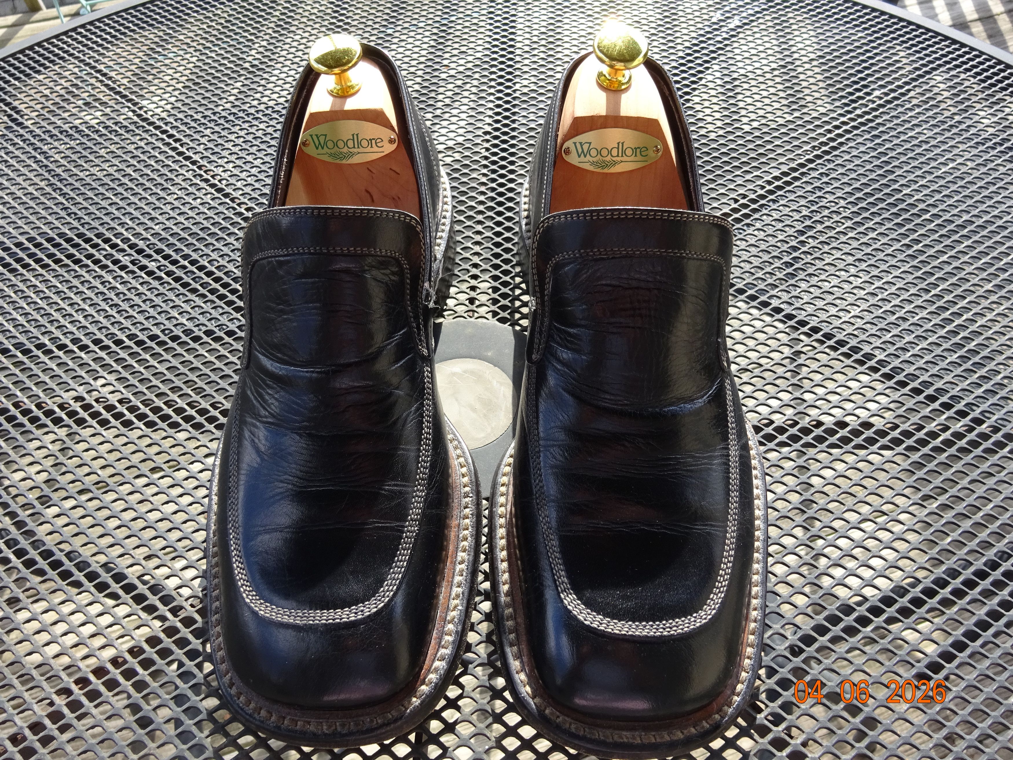Barracuda BARRACUDA MEN'S BLACK DRESS SHOES MADE IN ITALY SZ 9.5 M/D Size US 9.5 / EU 42-43 - 1 Thumbnail