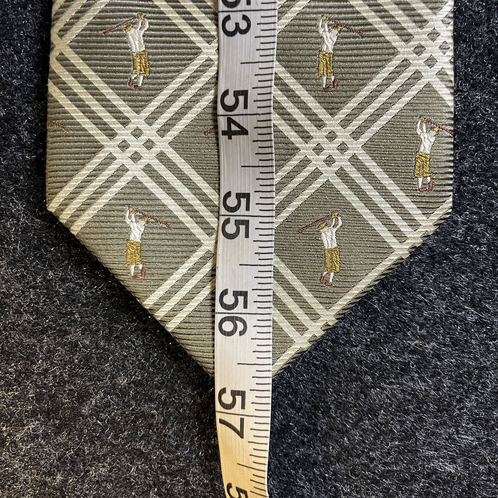 Tommy Bahama Tommy Bahama Silk Tie Lot 3 Golf Print Pineapple Periwinkle Size ONE SIZE - 9 Thumbnail