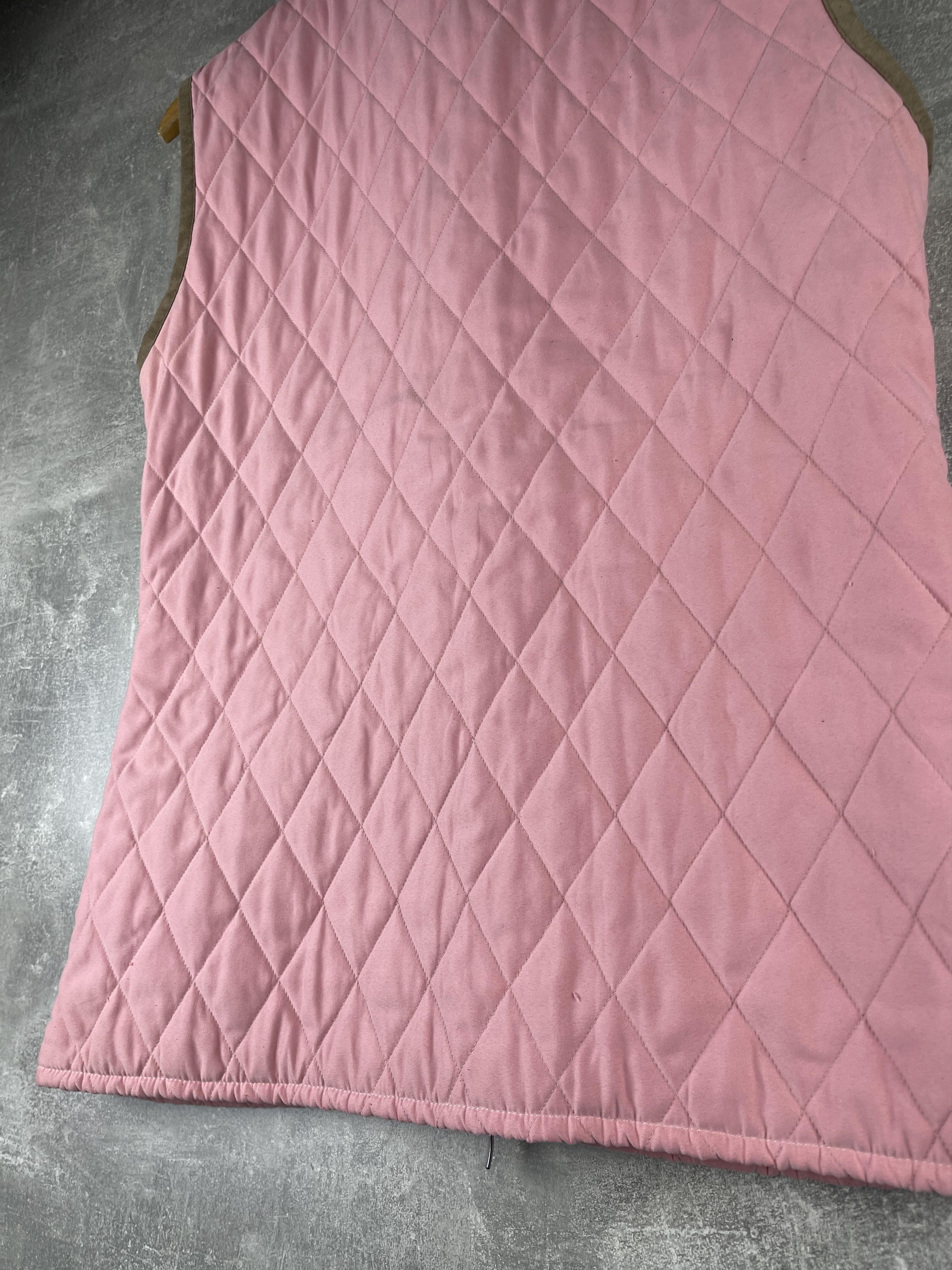 Barbour Vintage Barbour pink nylon puffer vest Size XS / US 0-2 / IT 36-38 - 8 Thumbnail